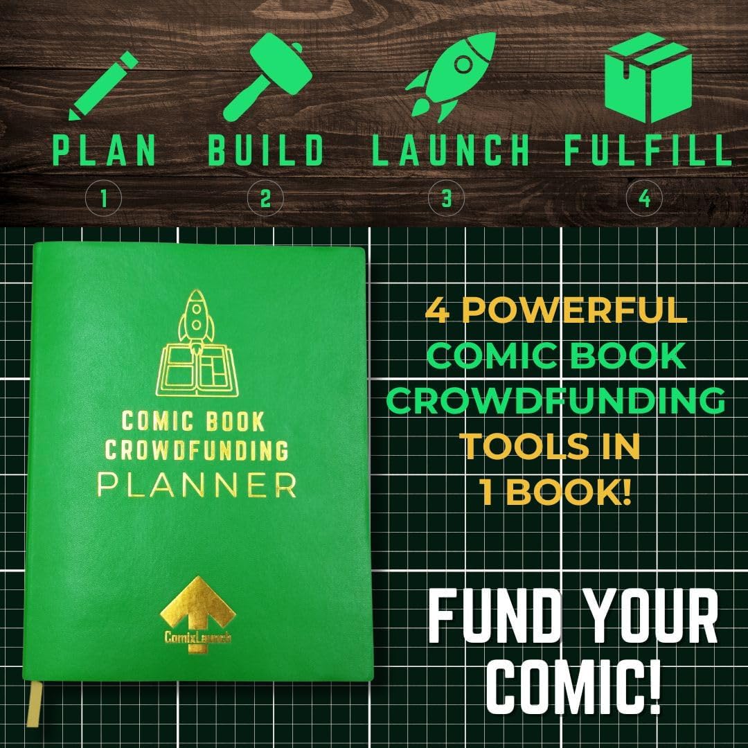 Comic Book Crowdfunding Planner Workbook by ComixLaunch