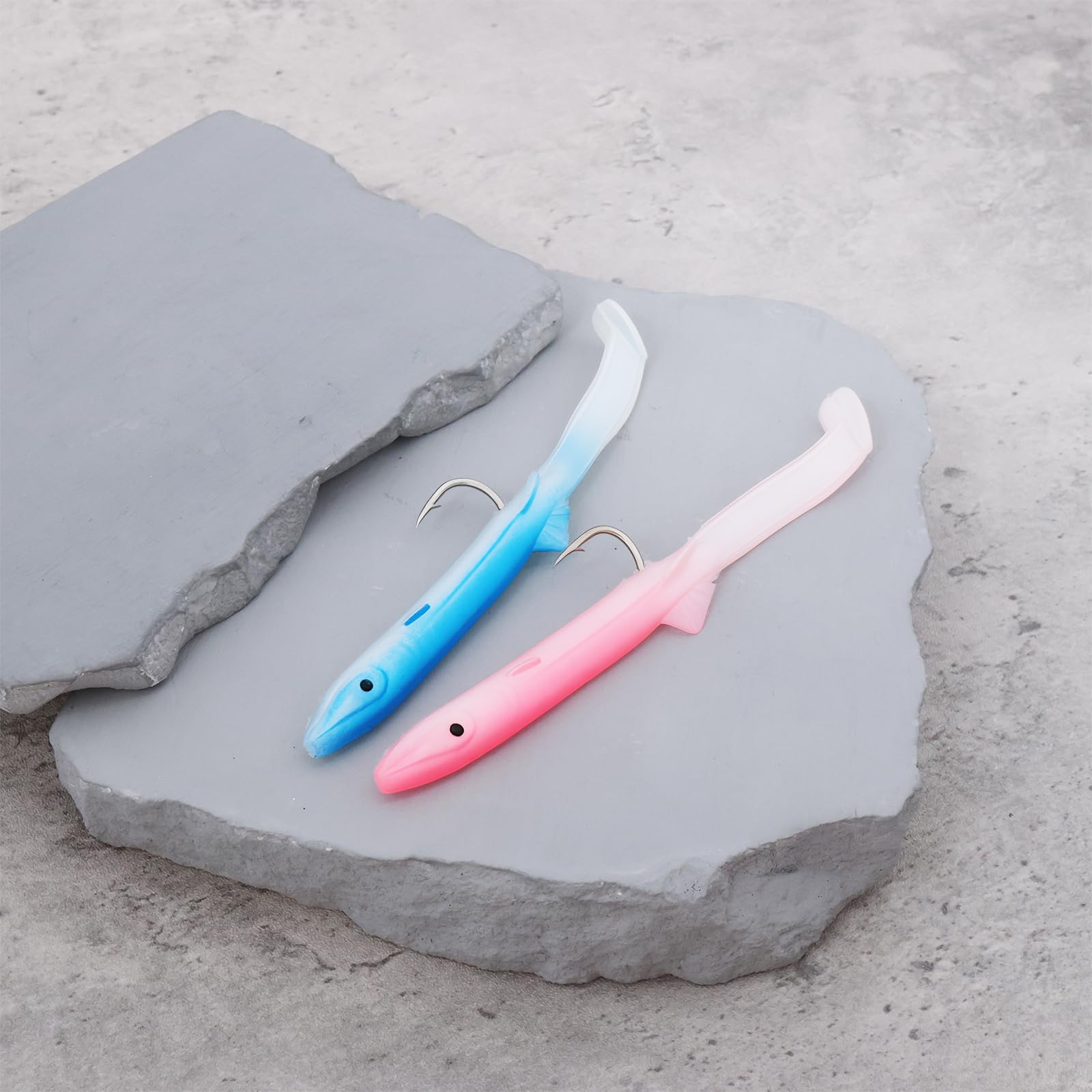 Lot De 10 Leurres Lançon Briny River – 4,2g / 12cm, Couleurs Mélangées, Pour Bar, Lieu, Cabillaud, Pêche En Mer