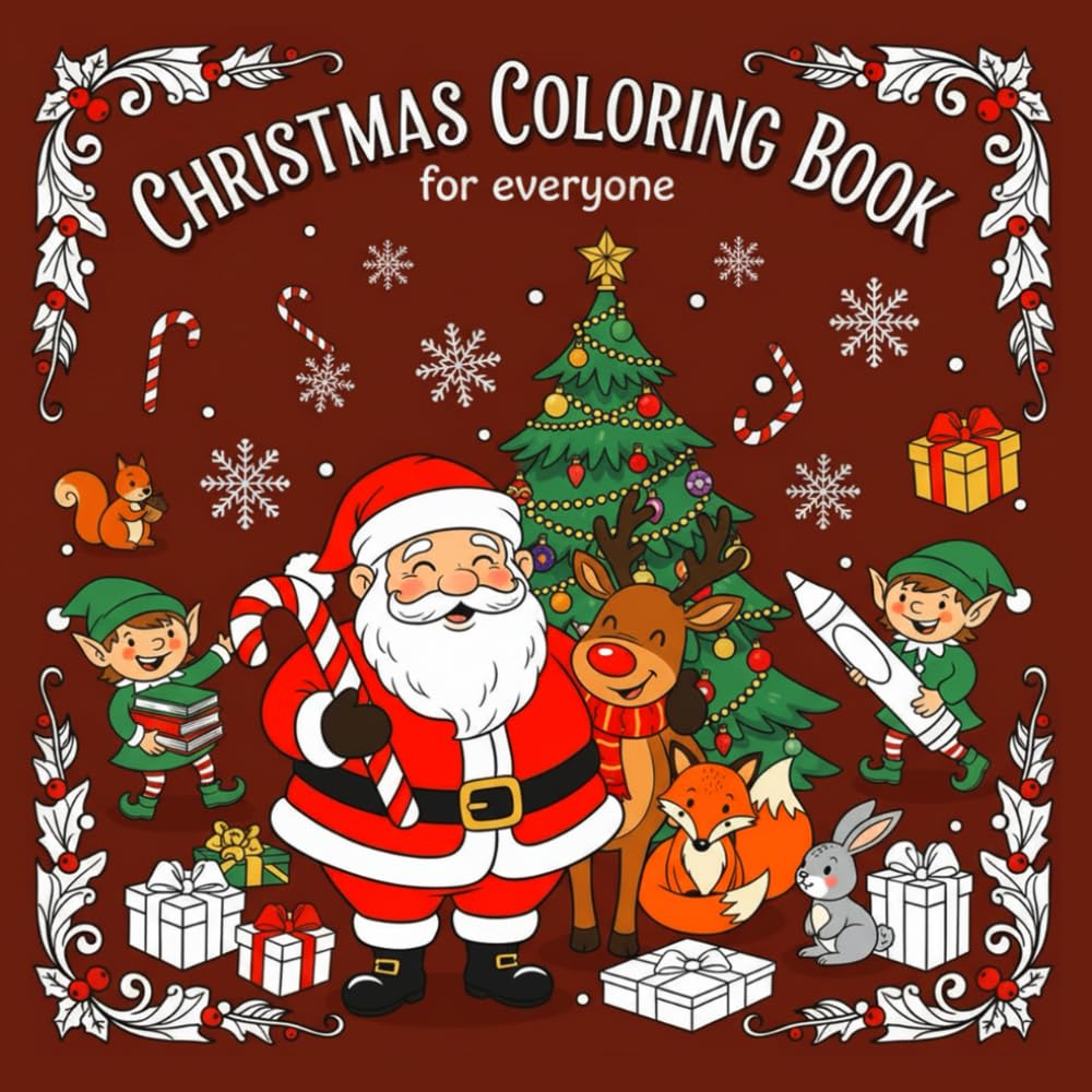 Christmas Coloring Book for everyone