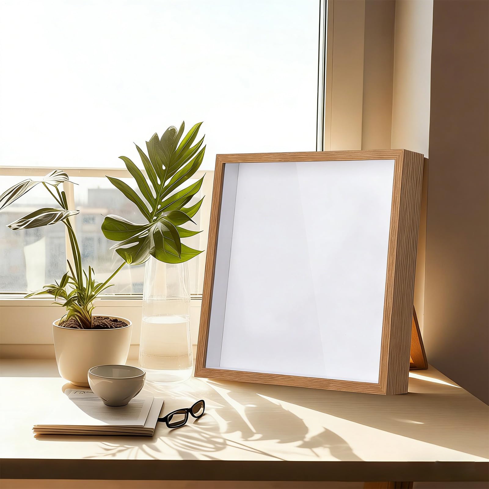para guardar recuerdos Soporte de Pared Multiusos | Estuche para Souvenirs de Viaje con para billetes, postales, souvenirs, fotos, flores secas, familia y amigos