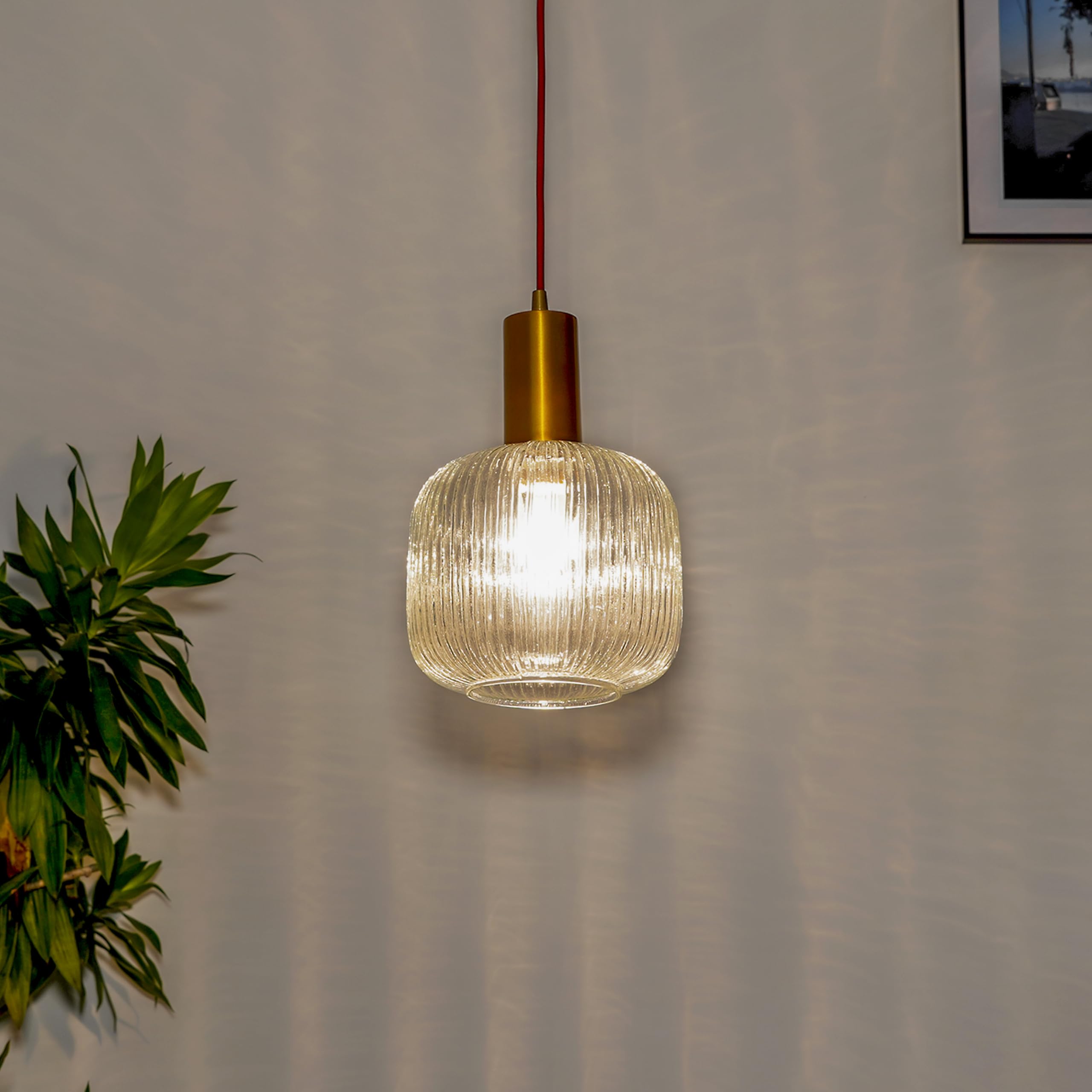 Demarius Single Light Hanging Pendant Light