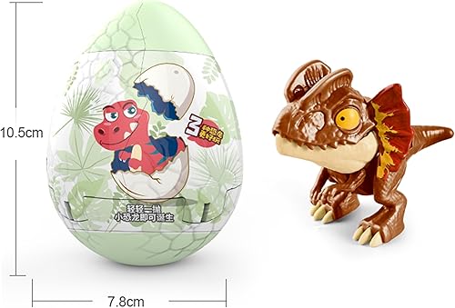 Miniatura 6 de Huevos de Pascua con juguetes de dinosaurio Crack Open The Science Fun perfectos para edades de 3 a 10 años, juguete novedoso, huevos de Pascua de