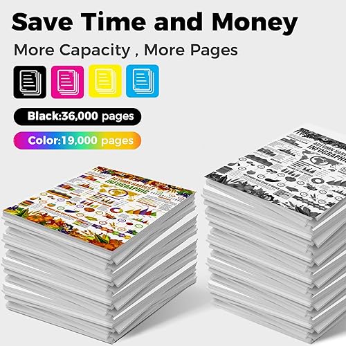 Miniatura 3 de Cartucho de tóner GPR-53 GPR53 (8524B003AA) Reemplazo remanufacturado para Canon imageRUNNER Advance C3325, C3325i, C3330, C3330i, C3525, C3525i,