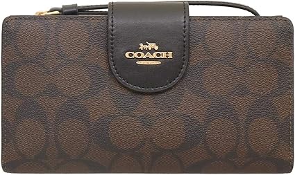 Amazon | [コーチ] 財布(長財布) FC2874 C2874 ブラウン
