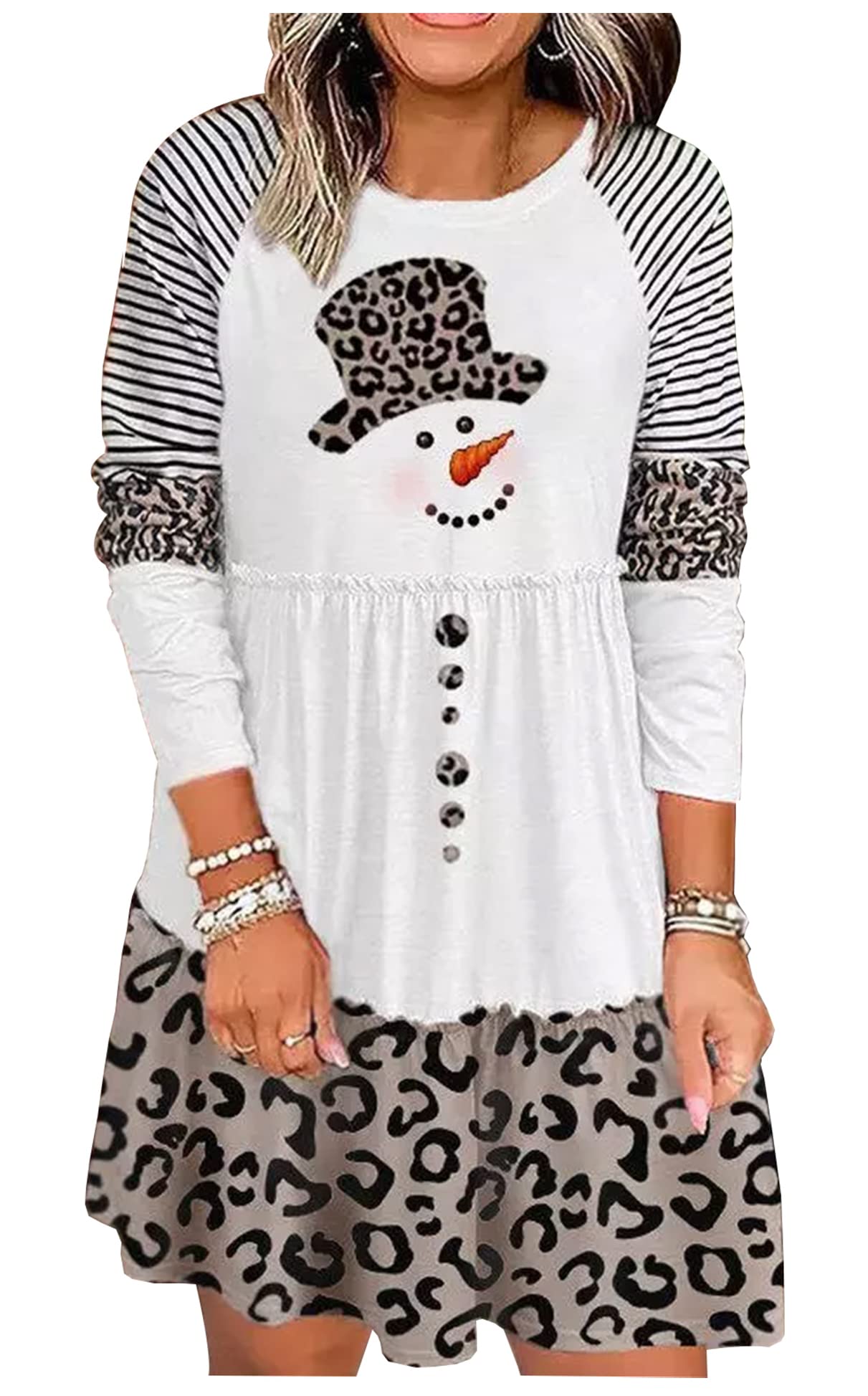 CHUNTIANRAN American Flag Star Vertical Striped Ruffled Mini Dress Women 4th of July Patriotic Dresses Casual Tank Dress