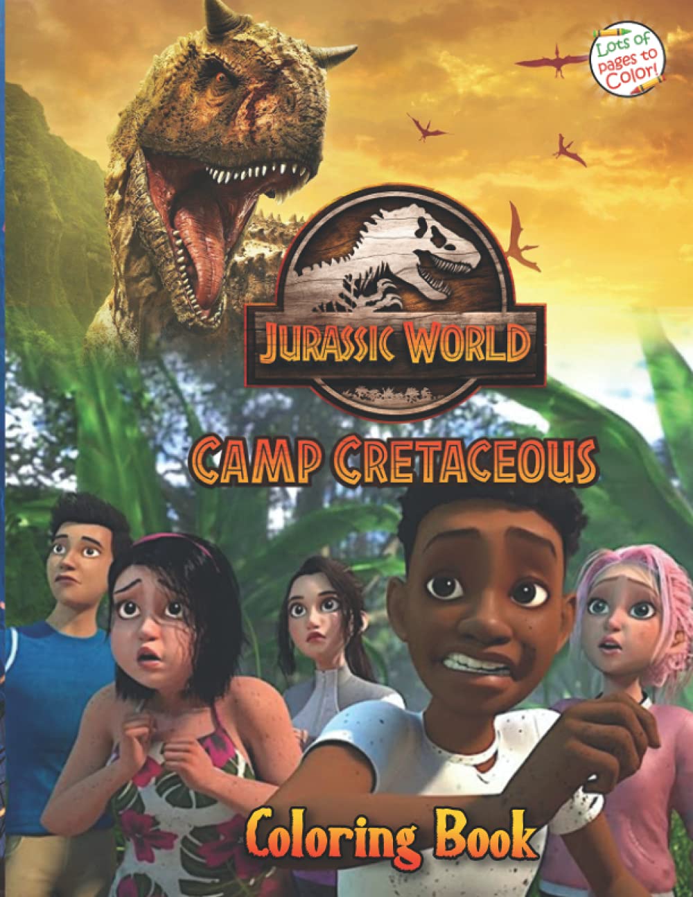 Jurassic World Camp Cretaceous Coloring Book High Quality Coloring Book ...