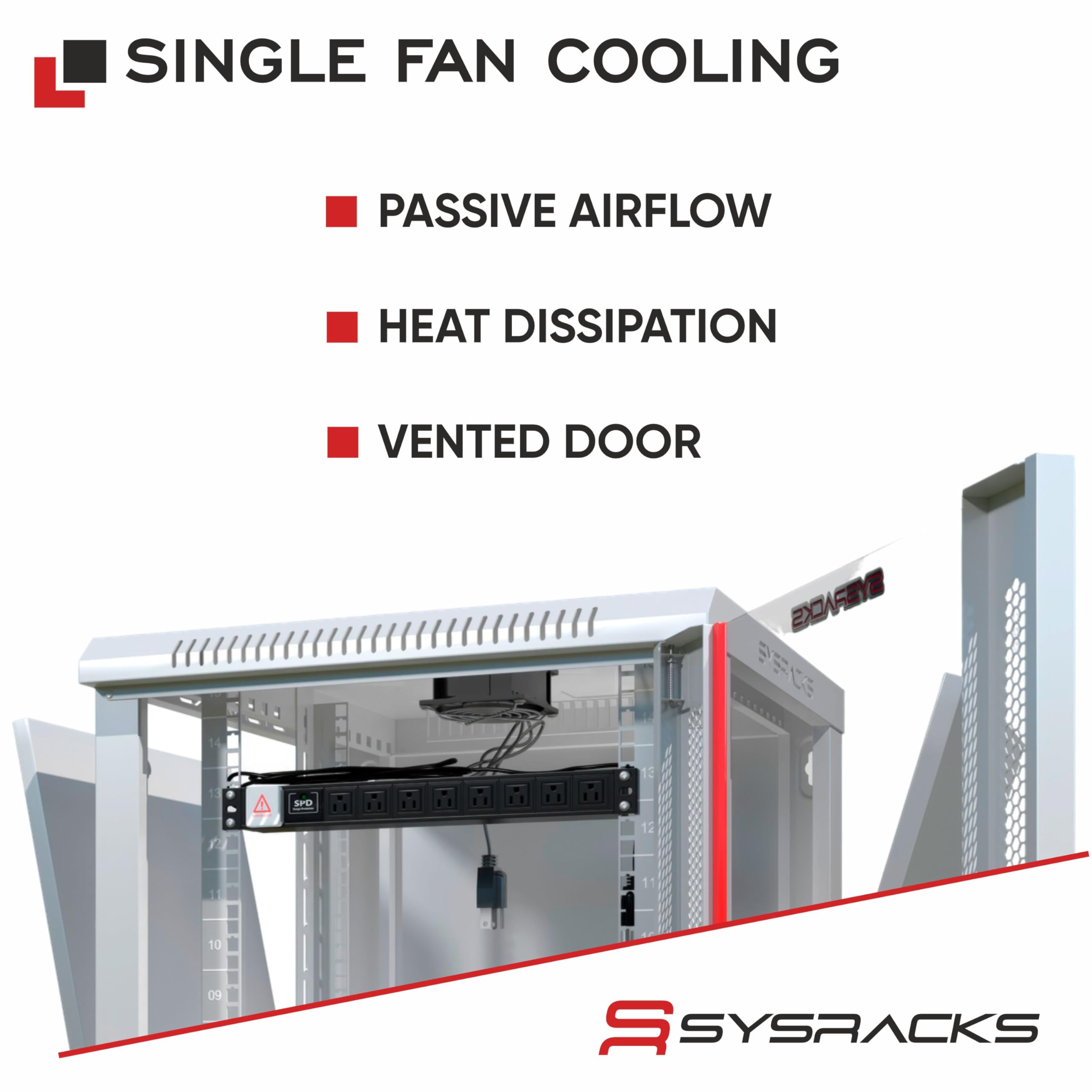 Amazon | 9U ウォールマウントサーバーラックキャビネット 19インチ