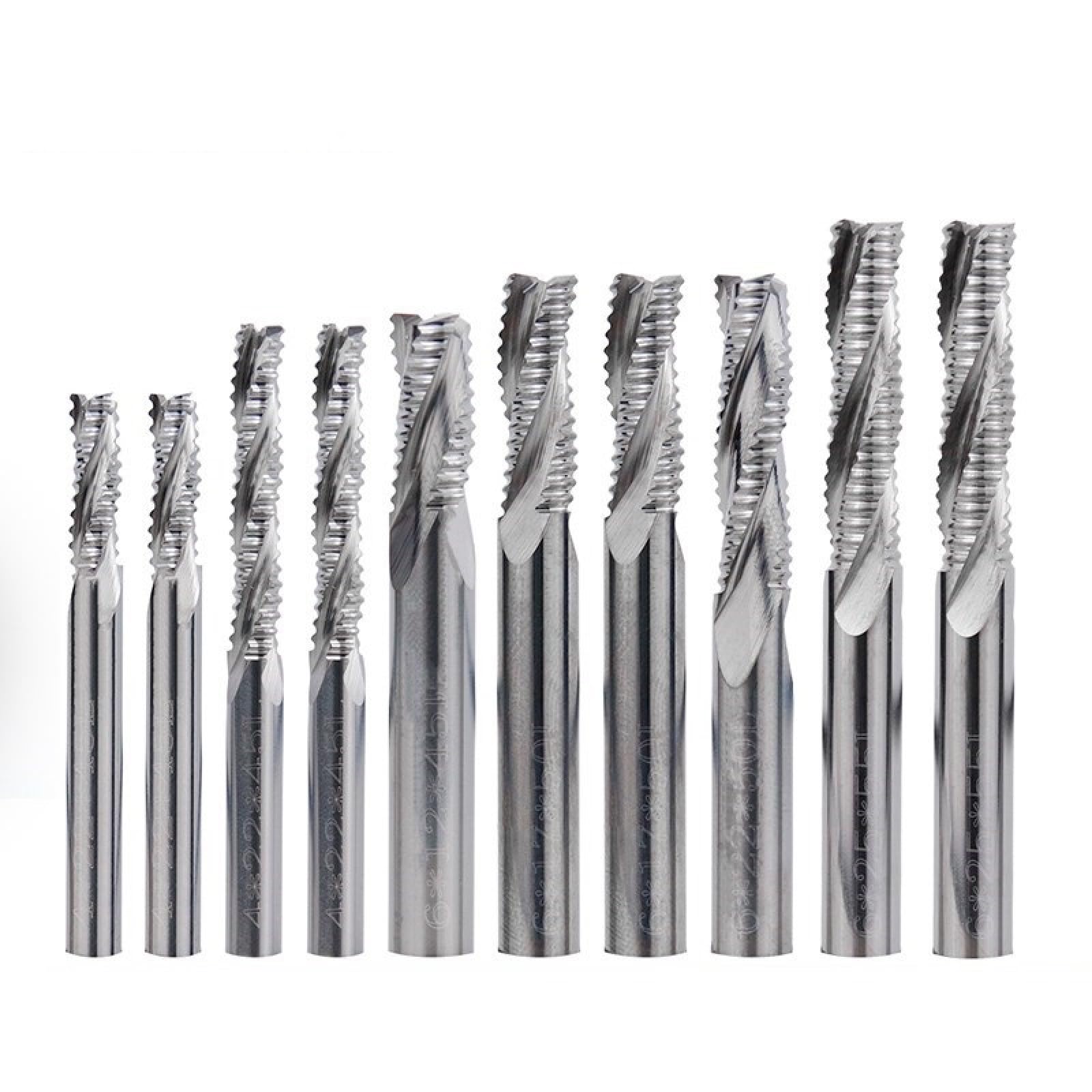 Fresa De Desbaste De 3 Flautas Fresa De Extremo HSS Fresa De Máquina CNC Cortadora De Rosca CNC HSS,12x12x45x90L