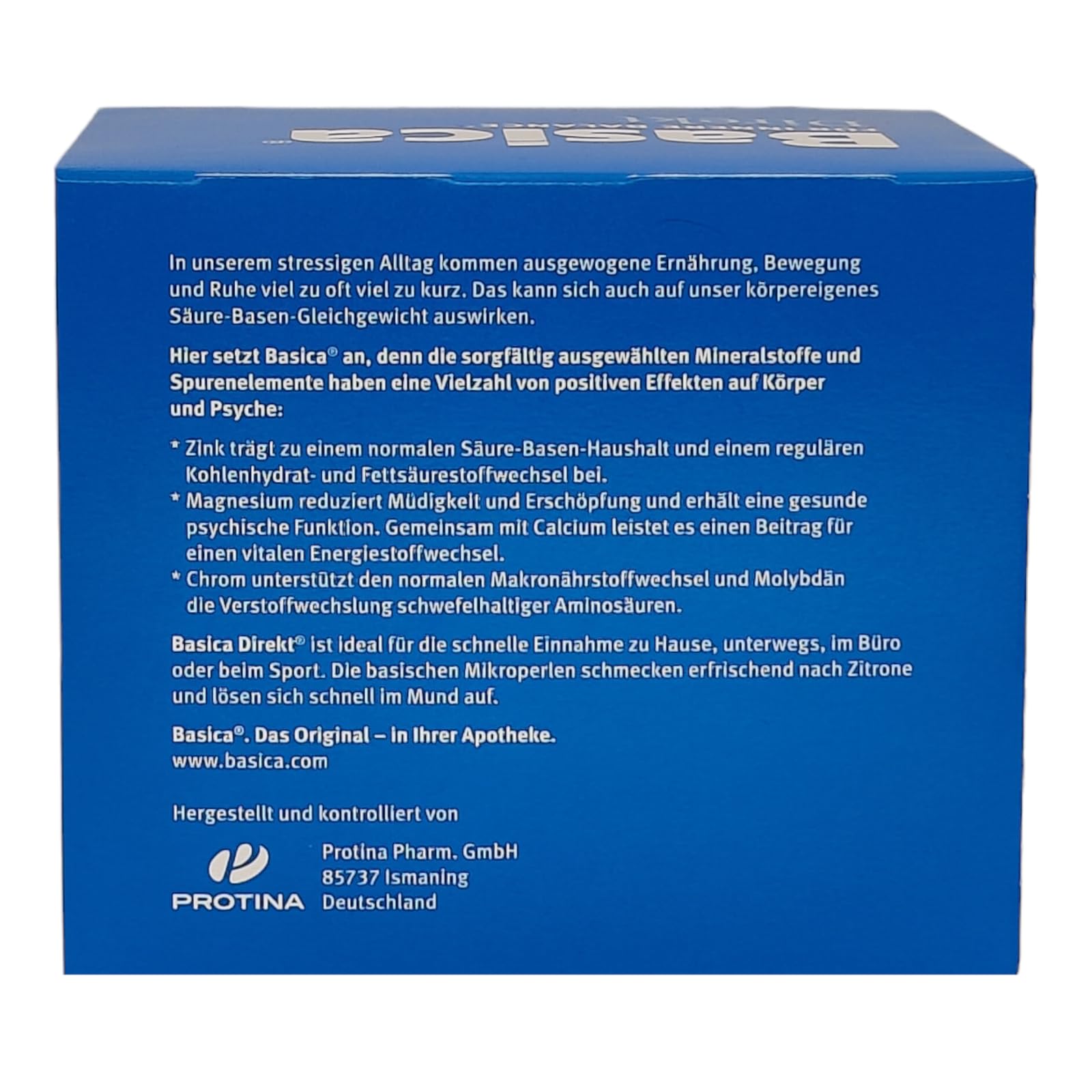 Basica Direkt 2x 80 Sticks I basische Mikroperlen zur direkten Einnahme ohne Wasser I Säure-Basen-Haushalt I Mineralstoffe und Spurenelemente I Spar-Set plus Pharma Perle give-away
