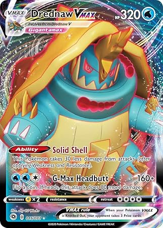 Amazon Com Drednaw Vmax 015 073 Ultra Rare Everything Else