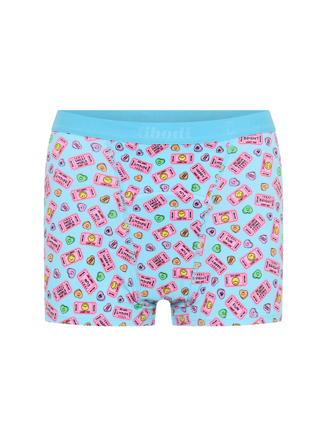 Modibodi Girls Smiley Tickets Period Underwear For | Hipster Boyshort |Super 50 Ml Absorbency Y14-16