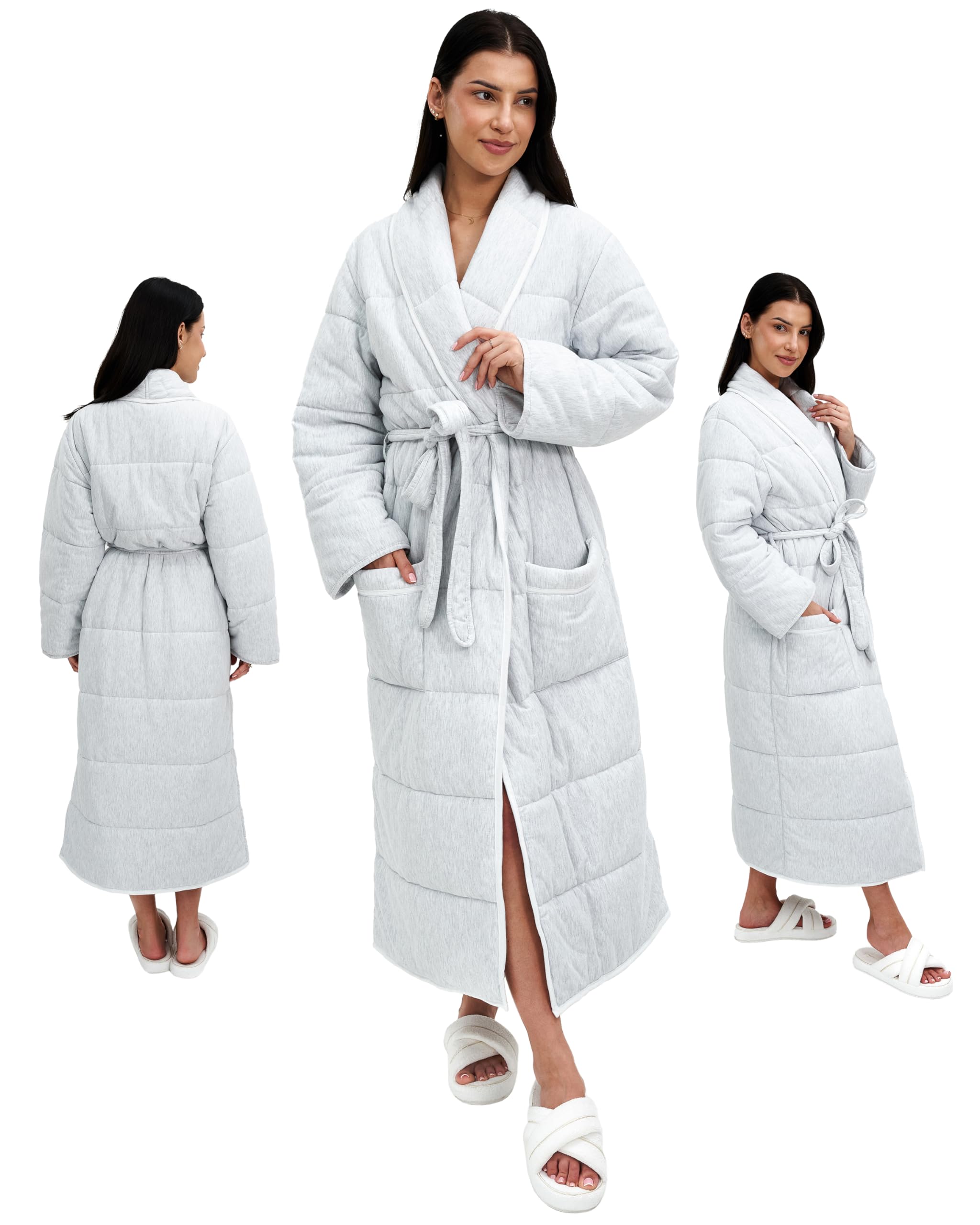 The Big Softy Quilted Luxury Robe For Women