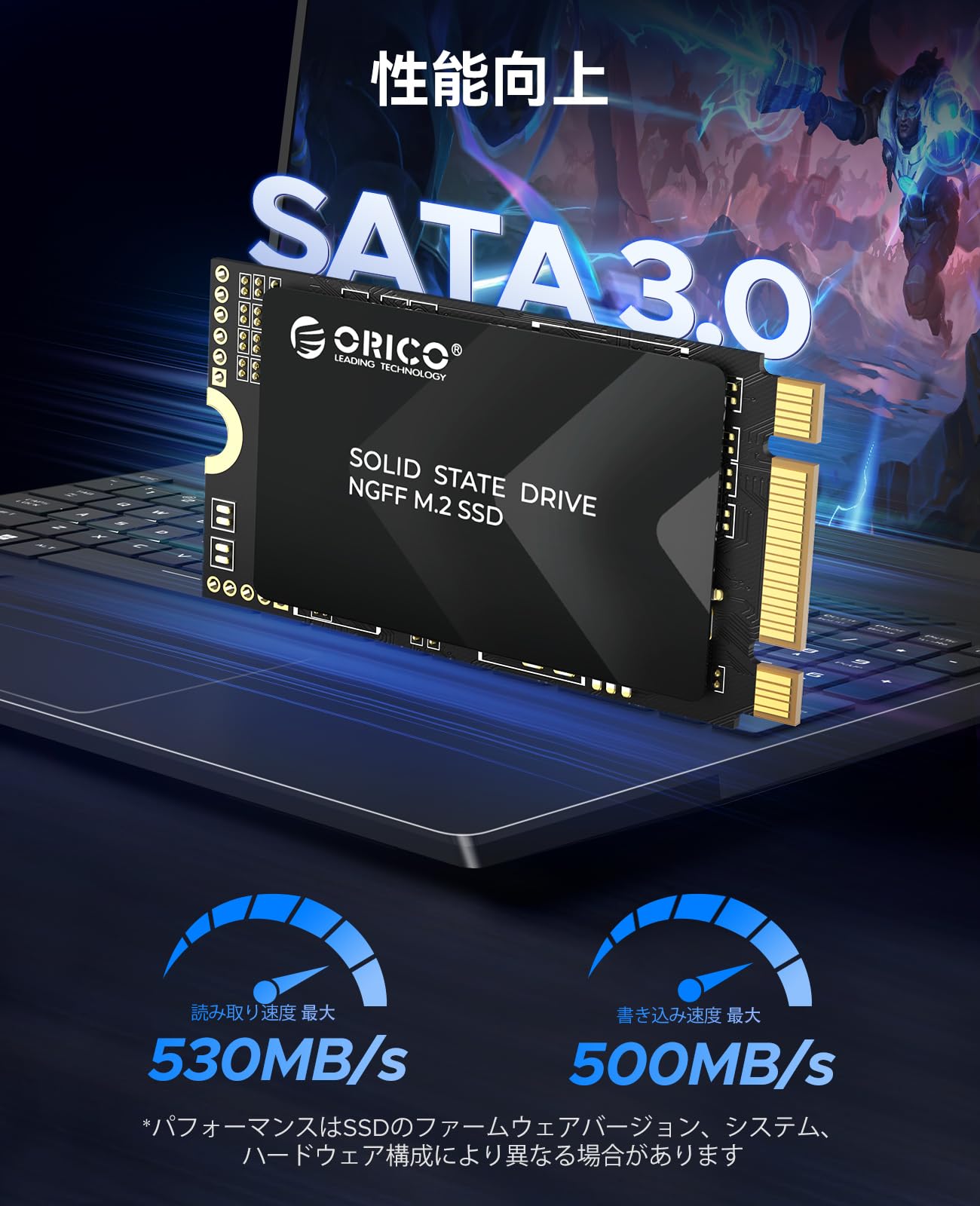 メーカー3年保証 ORICO 2242 NGFF M.2 SSD 1TB Amazon.co.jp: ORICO SSD 1TB M.2 2242 NGFF SATAⅢ 6Gb/s 内蔵 SSD 3D