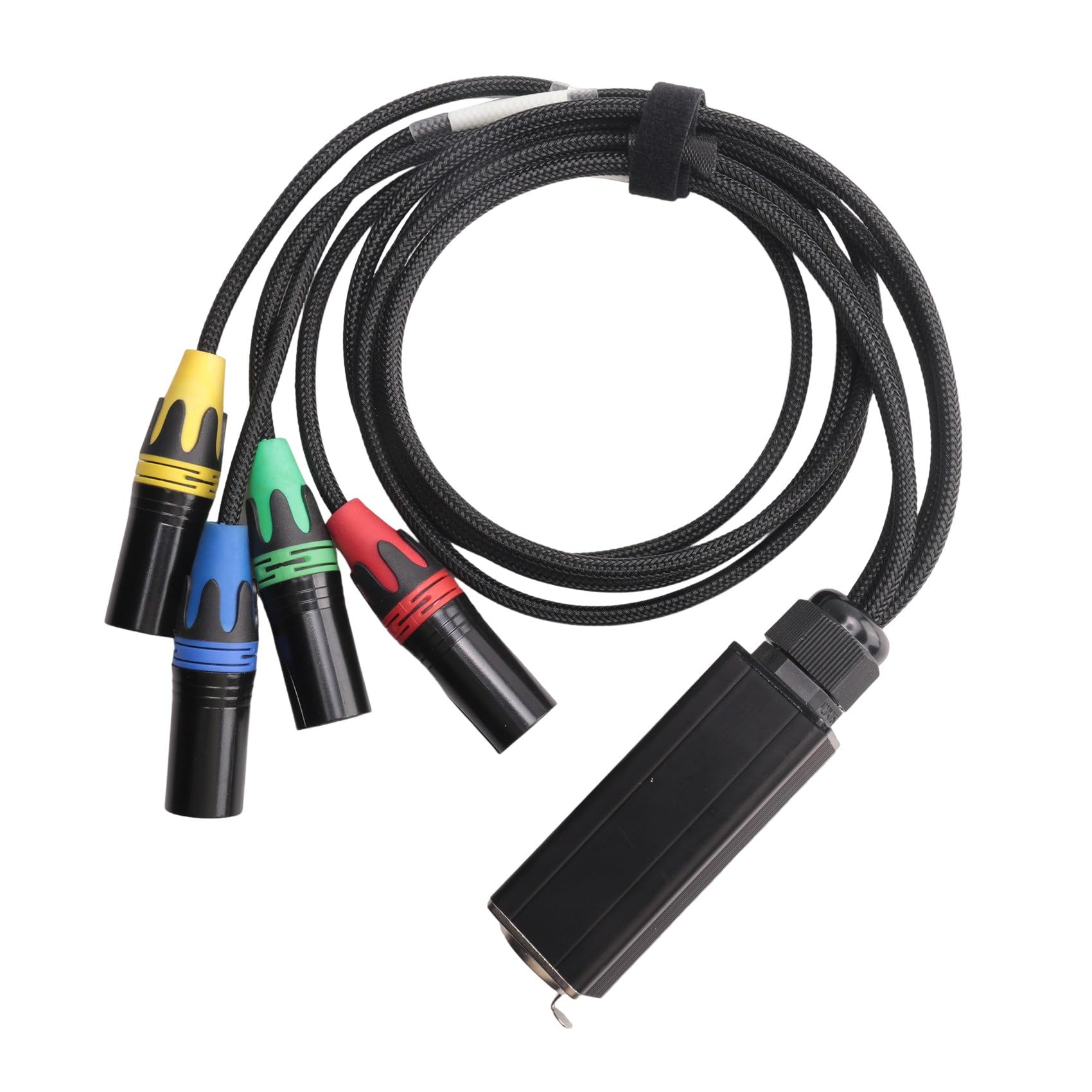 1 Par XLR de 4 Canales, 3, ConexióN de Escenario y Estudio de Red MúLtiple, Cable XLR Macho y Hembra, Audio de Escenario RJ45