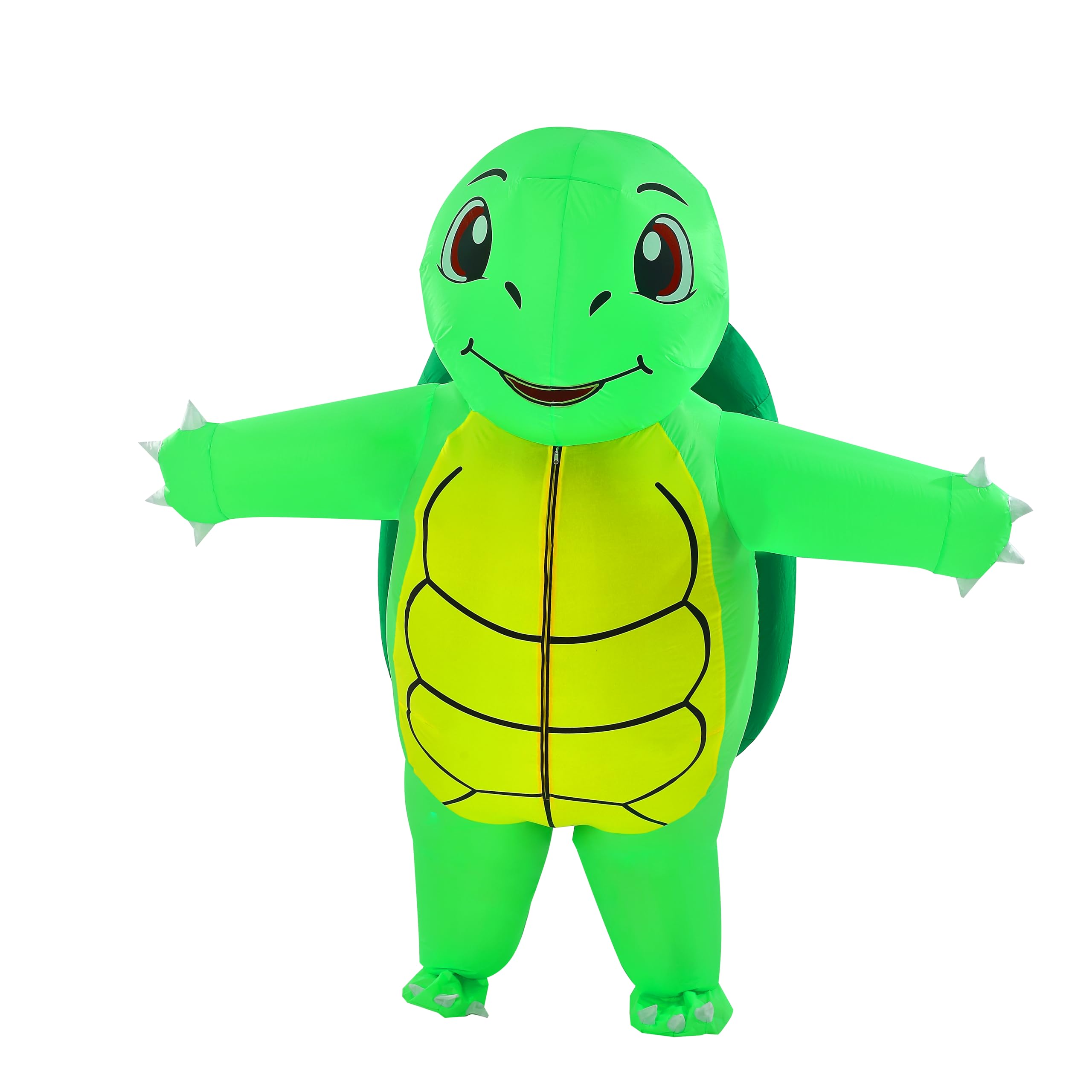 Sea Turtle Costume Blow Up Turtle Costume Adult For Halloween Christmas Cosplay Party (Green)