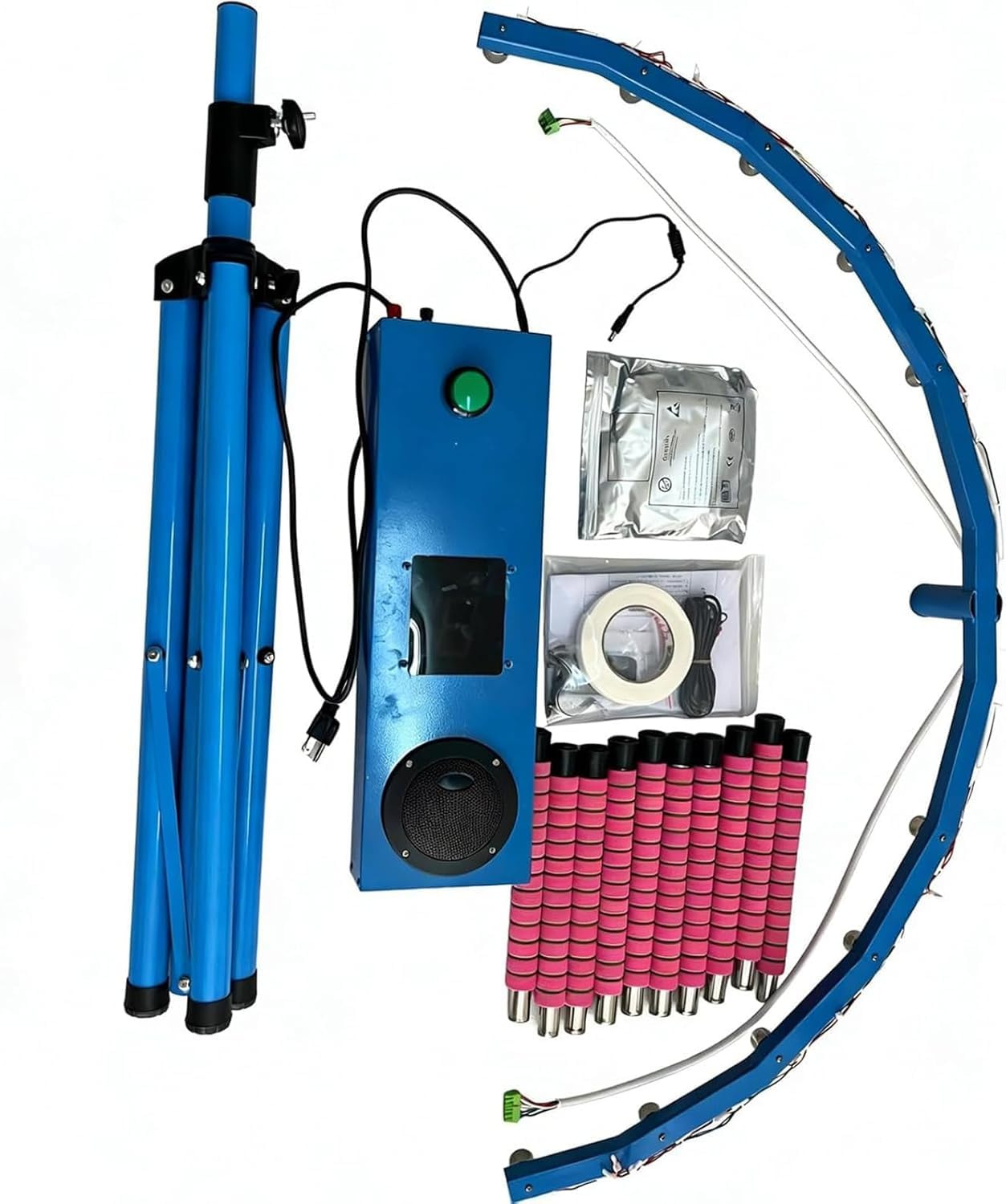Gioco di Reazione con Bastoncini di Cattura, Giocattolo per Allenamento Coordinazione Occhio-Mano, Macchina per Presa Rapida, 3 modalità Sfida velocità Manuale, 10 velocità di Green
