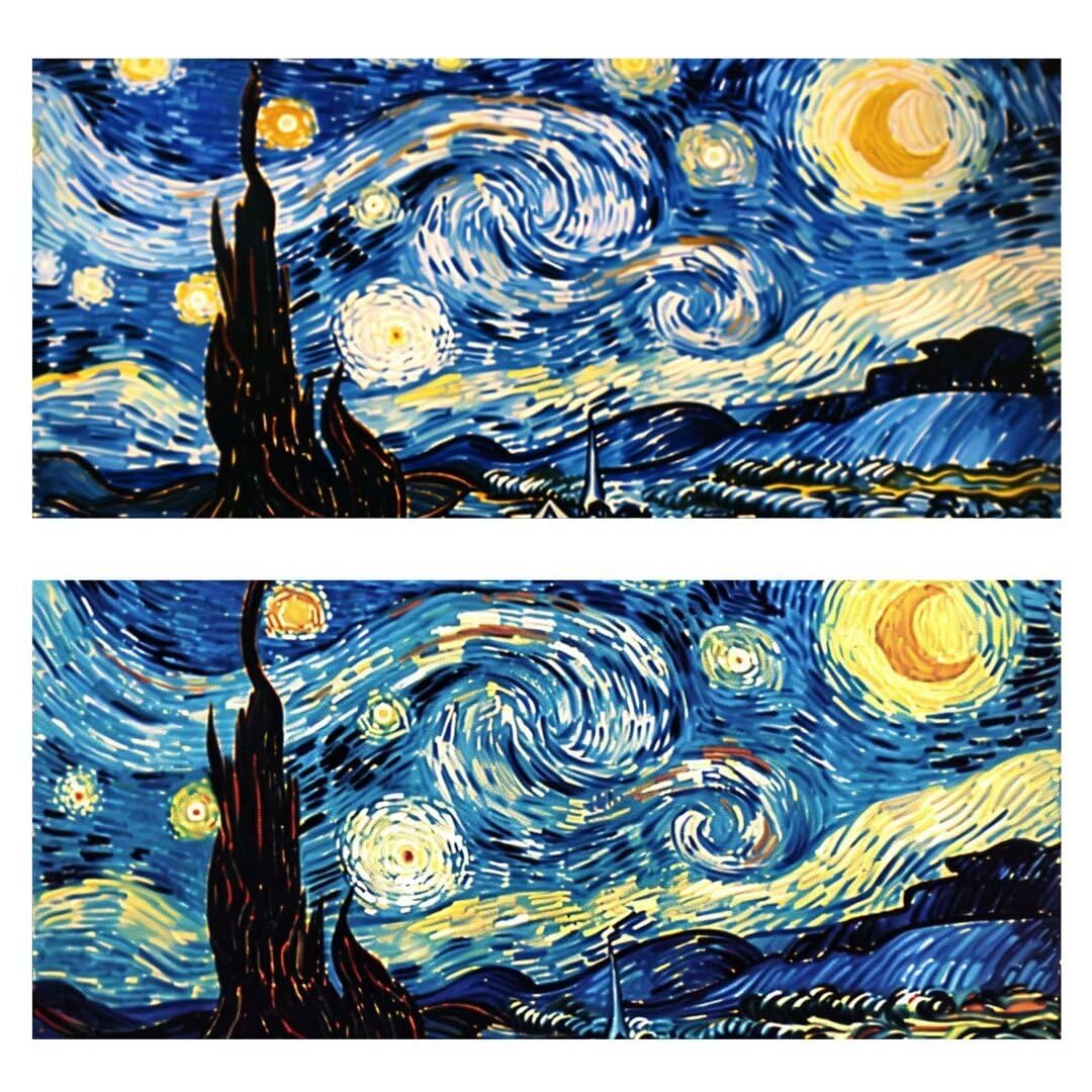 2 Pezzi cielo stellato Pittura Diamante, 5D Diamond Painting astratto, 40x90cm Diamond Painting Grandi Dimensioni, Strass Ricamo a Punto Croce Kit Diamond Painting per Decorazioni Natalizie Casa E-2