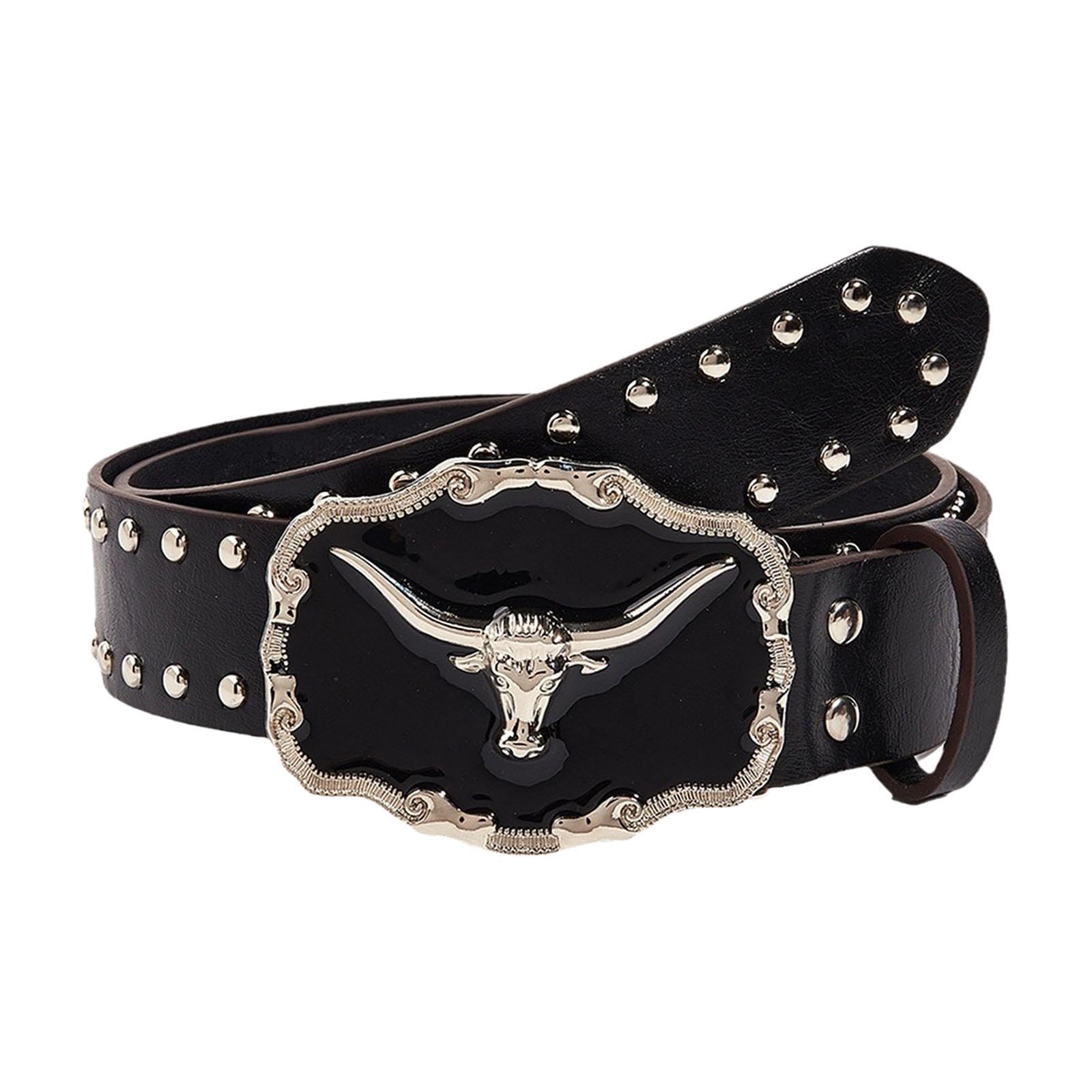 nivaa Womens Waist Belt Ladies Adjustable Metal Buckle Belt for Trouser Dress-picture-45