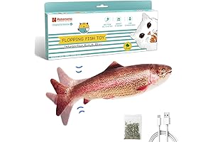 Potaroma Flopping Fish, the Enchanting Toy for Active Felines and Tiny Pups
