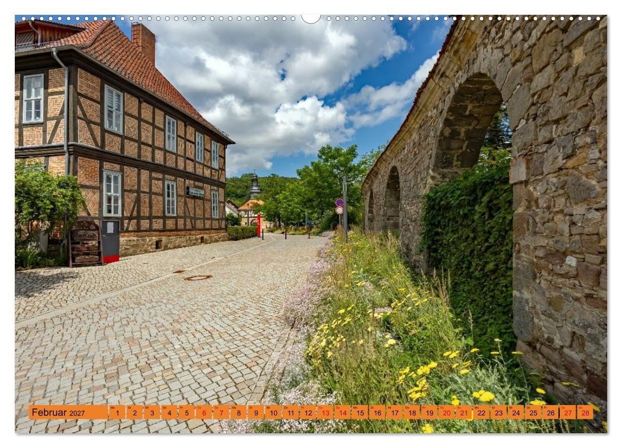 Michaelstein - Kloster mit Klang (hochwertiger Premium Wandkalender 2027 DIN A2 quer), Kunstdruck in Hochglanz: Architektur, Fischzucht, Gärten und ... Michaelstein fasziniert (CALVENDO Orte)