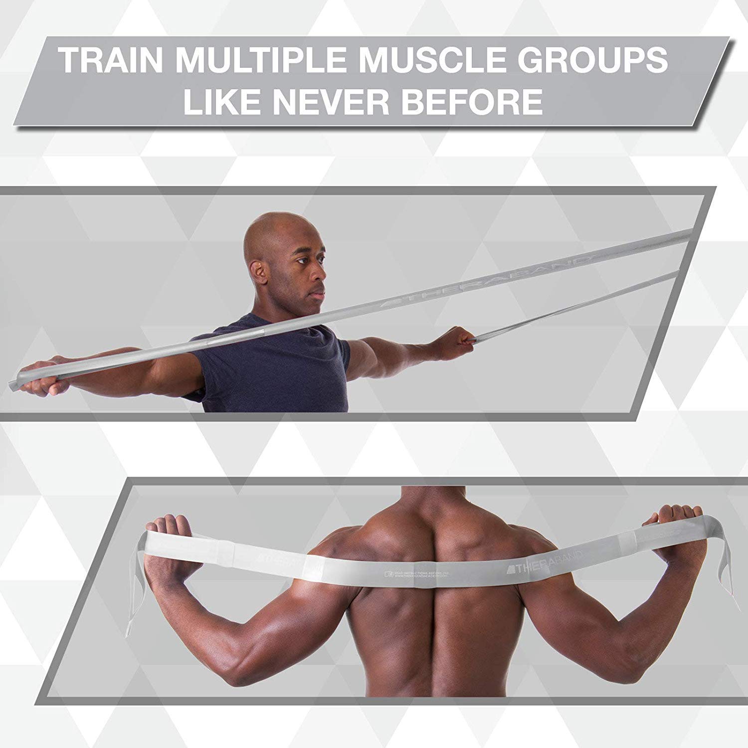 THERABAND CLX Latex-Free Resistance Band, Pilates, Home Gym, HIIT, Physical Therapy, Rehab & Fitness Equipment, 22 Metre - Image 3