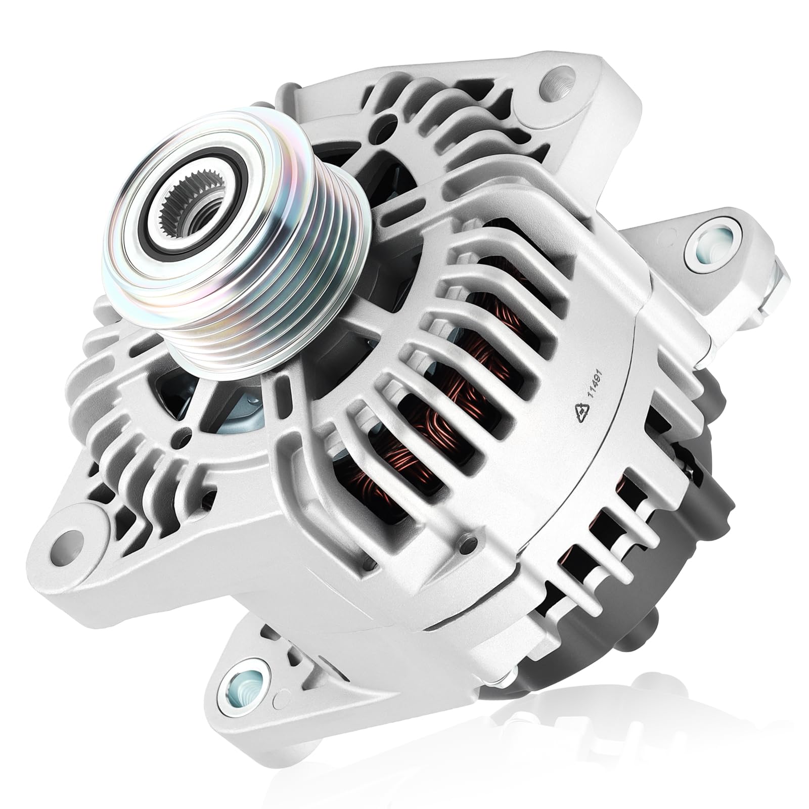 Photo 1 of HAYIAUTO 11491 Car Alternators Fit for Hyundai Sonata 2010-2013, for Kia Optima 2011-2013 L4 2.4L Alternator Automotive Replacement Alternator 373002G150, 373002G400