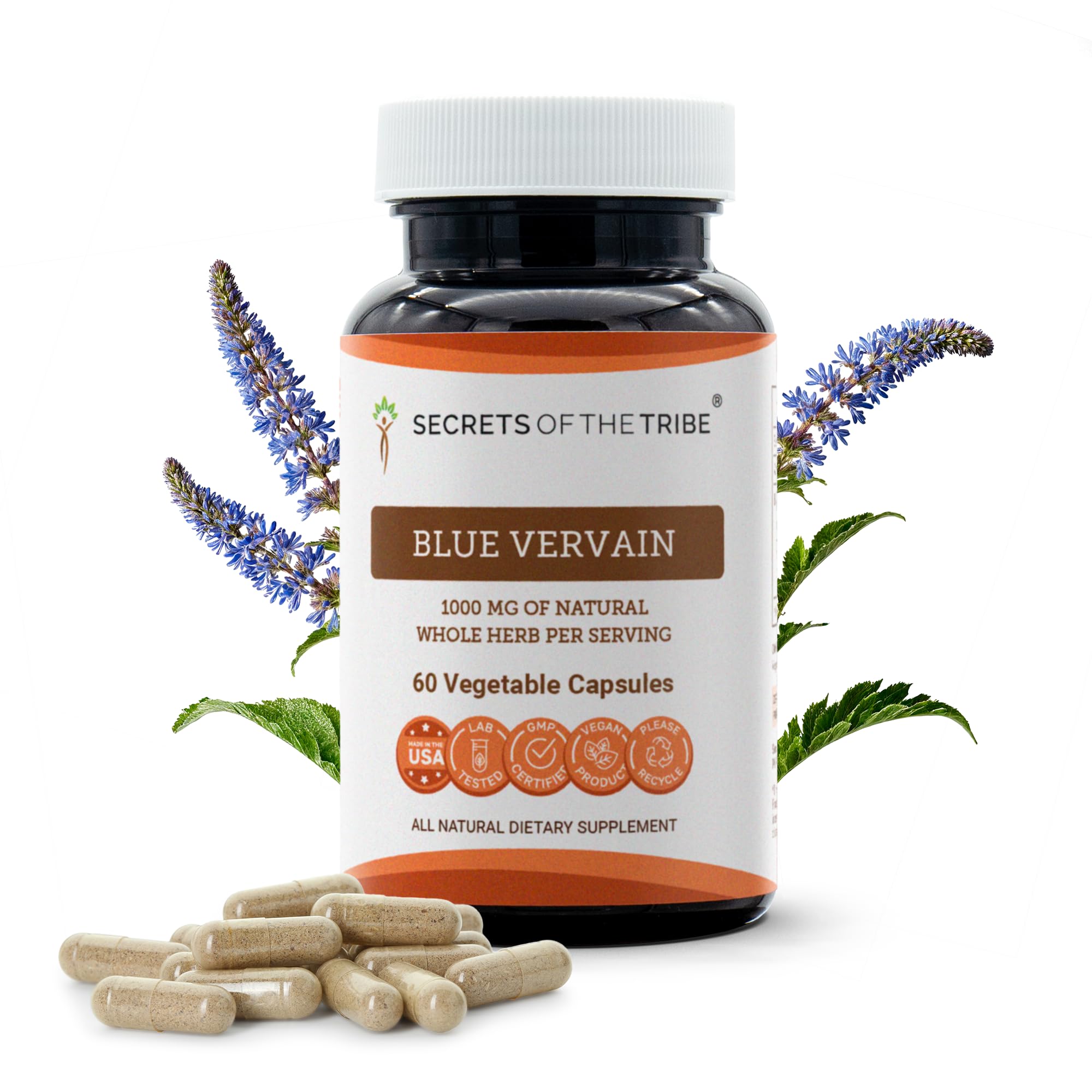 Secrets of the Tribe Blue Vervain Capsules