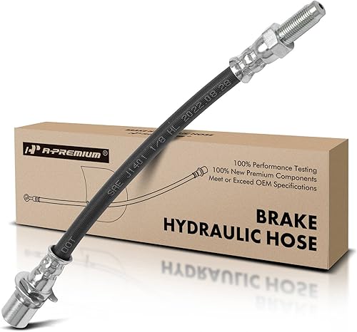 A-Premium Manguera hidráulica de freno trasero para conductor o pasajero compatible con modelos seleccionados de Ford y Mercury - Taurus, Taurus X,