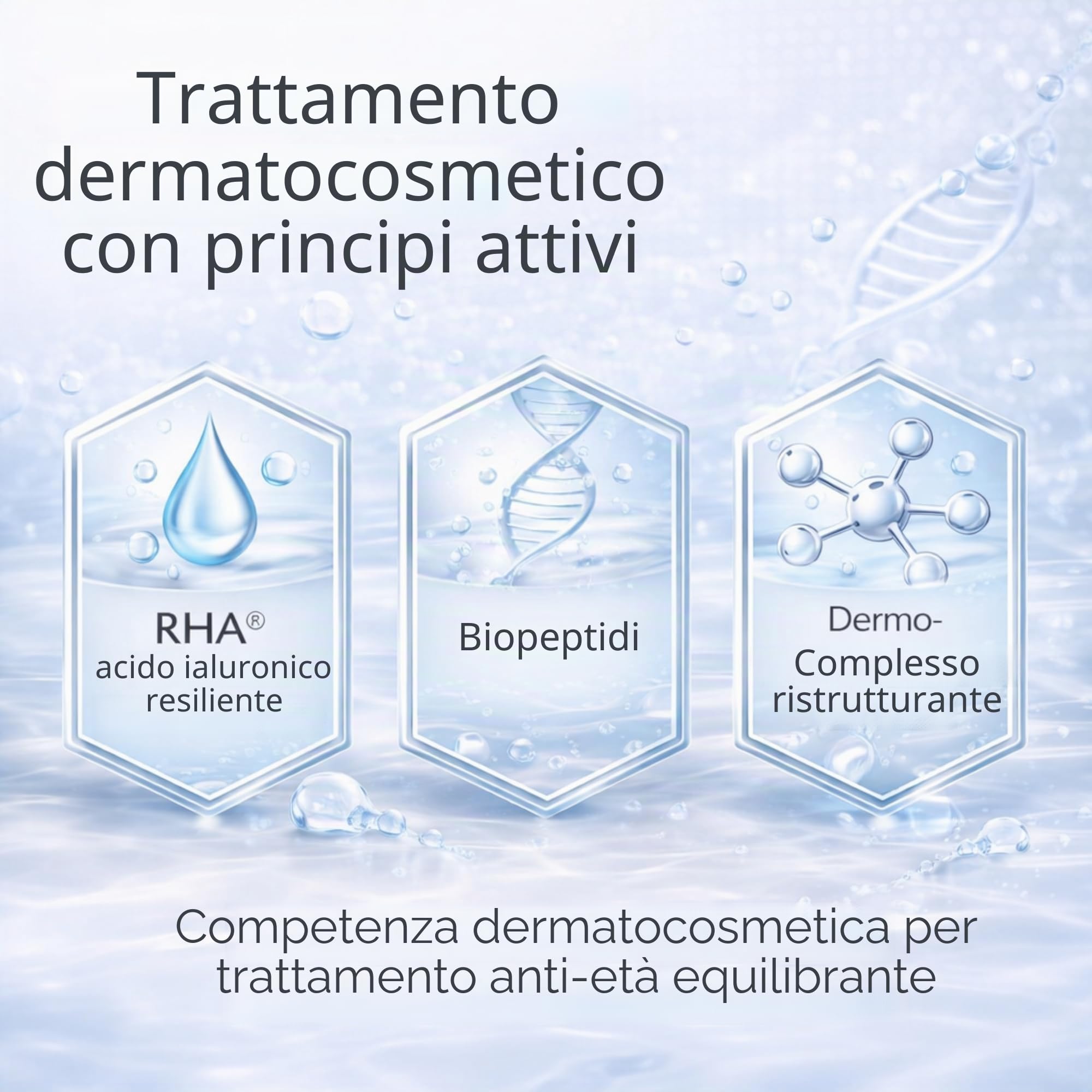 TEOXANE Advanced Filler, crema per pelli da normale a miste, crema per il viso ialuronico, anti invecchiamento, crema idratante, cura del viso, dermocosmetici, MATRIXYL 3000, 50 ml