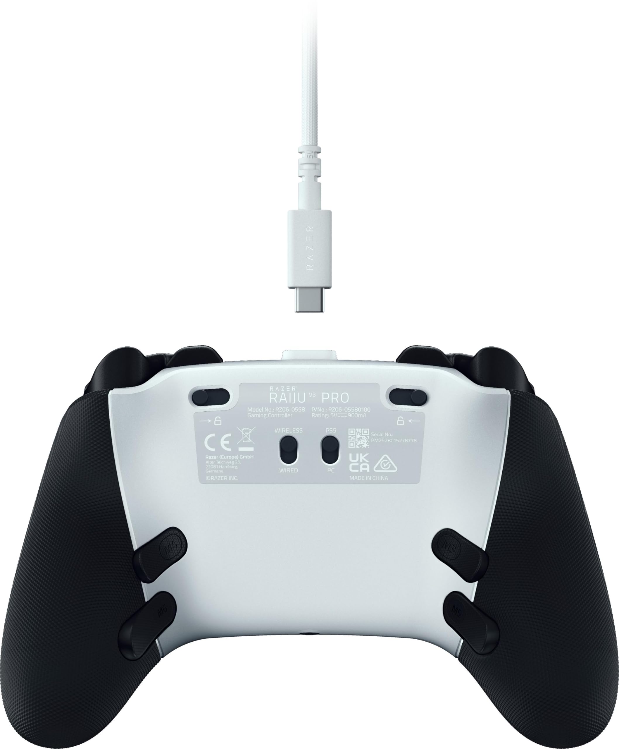 Razer Raiju V3 Pro ホワイトエディション Razer Raiju V3 Pro for PS5 & PC - White : Amazon.co.za: Video Games