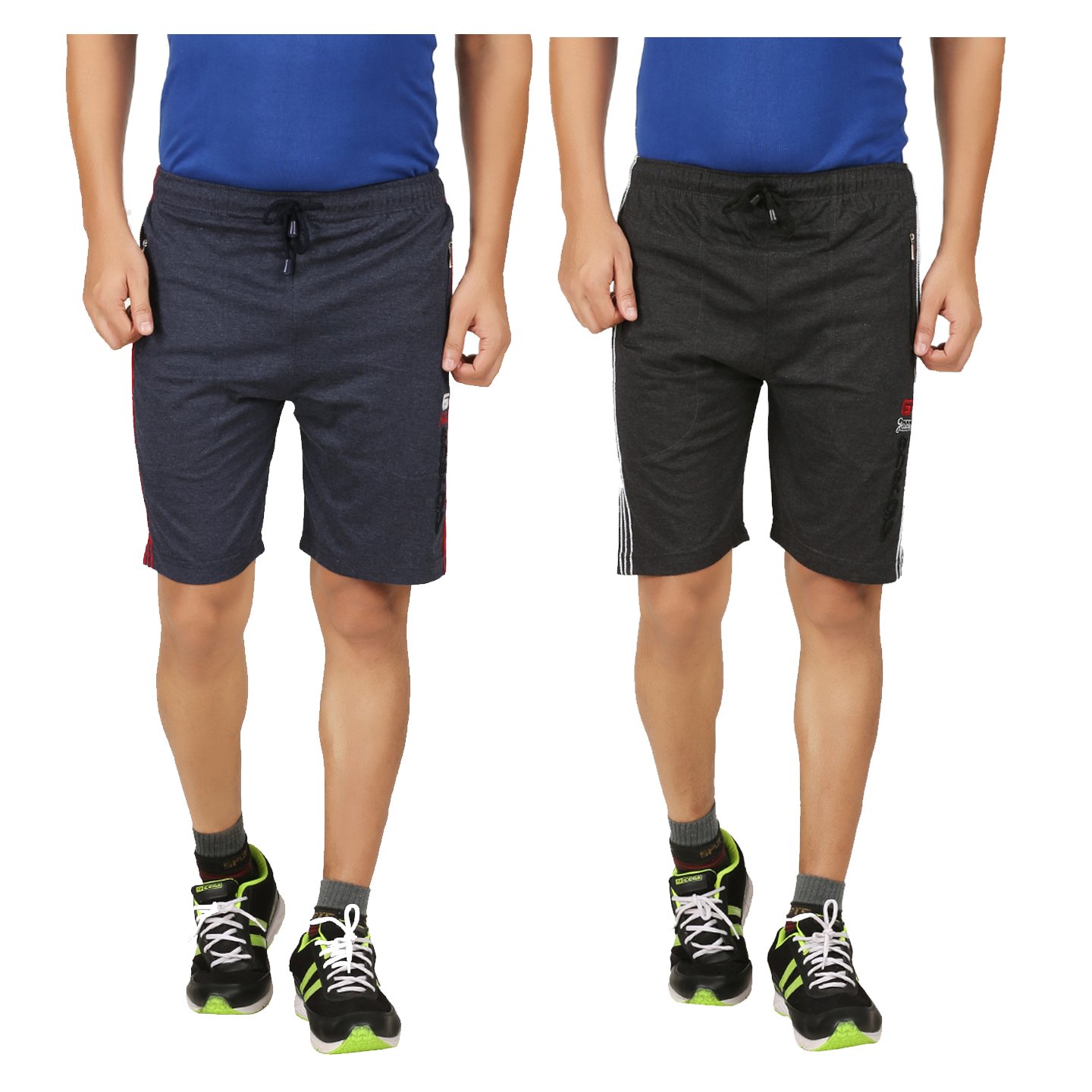 Fashion Men's Regular Shorts Black-image-10