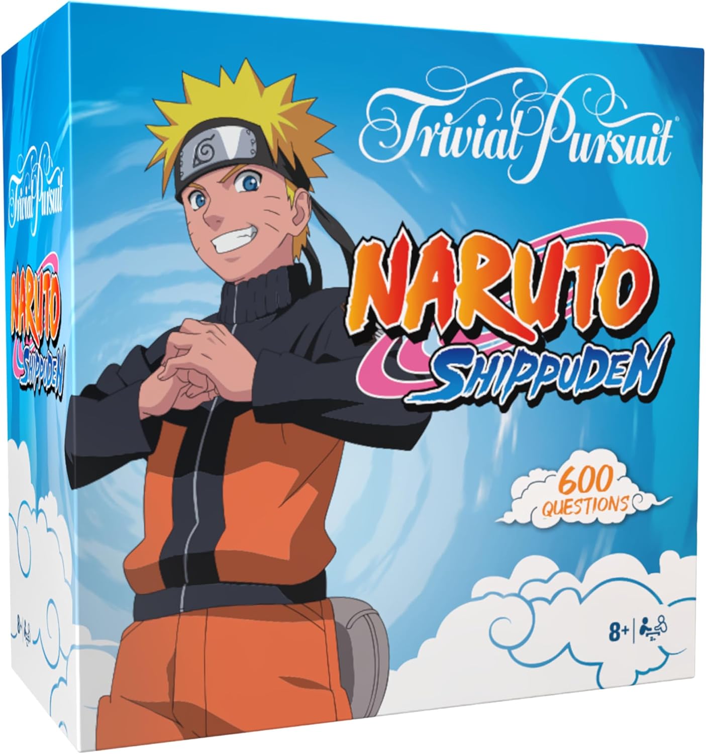 Trivial Pursuit: Naruto, Quick Play Edition Game, Test Your Knowledge with 600 Questions in 6 Categories Including The World of Ninjas, Akatsuki Organization and More, Officially Licensed Merchandise