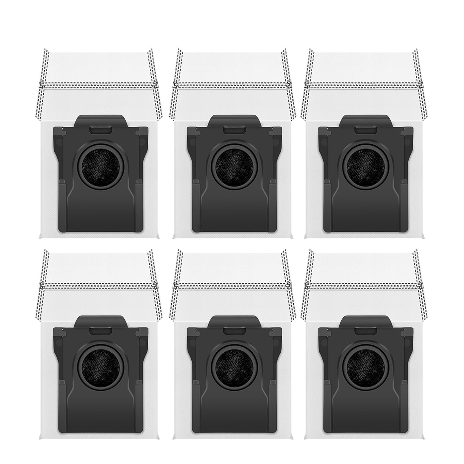 Mekalero Of 6 Large Capacity Bags Dirt Disposal Bag Set Bag Fabric Texture Bags for X40pro Model Large Capacity