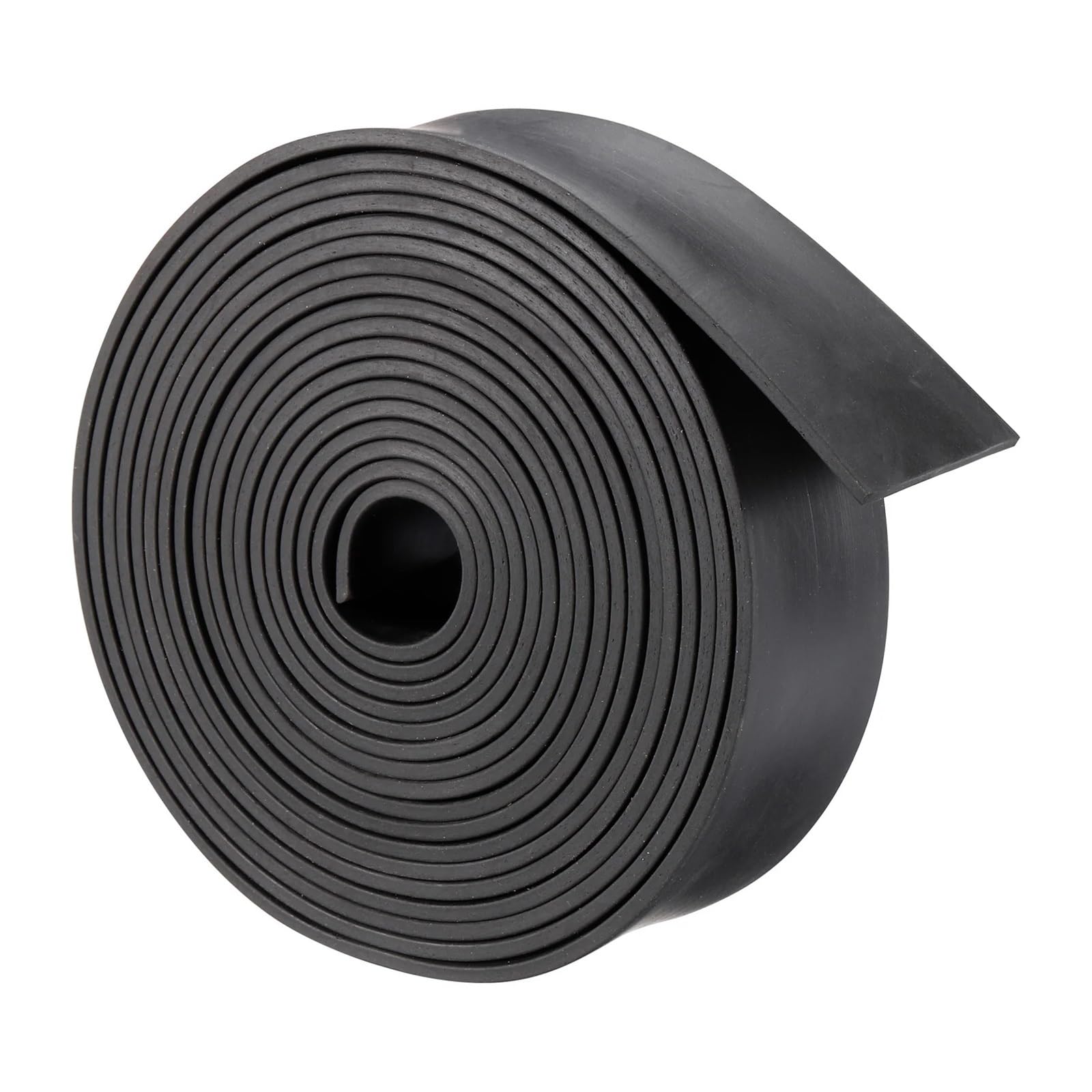 4 Meter Solid Neoprene Rubber Strip Roll - Wear-Resistant Gasket Sealing Padding for Vibration Reduction(4000mmx45mmx3mm)
