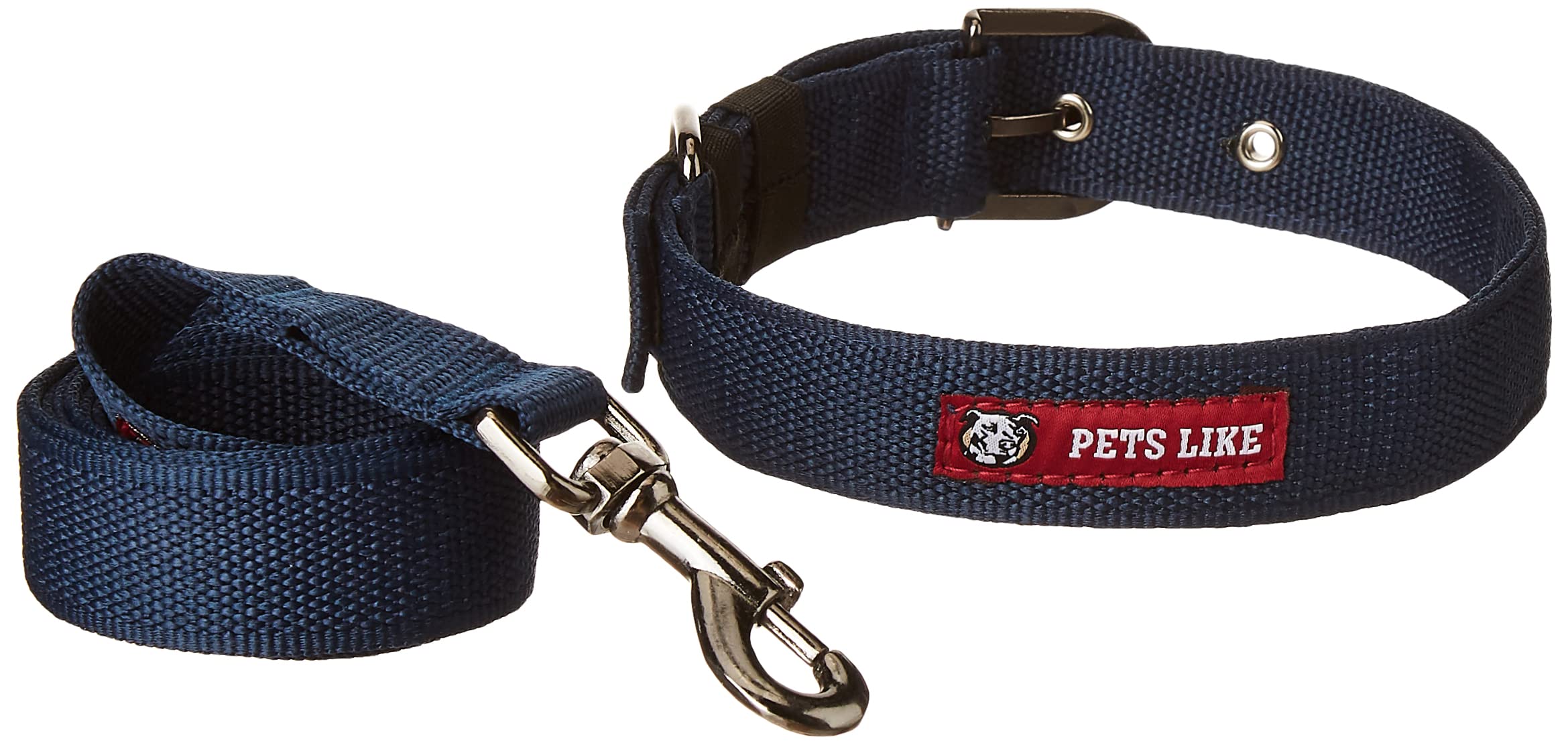 Pets Like Polyester Collar and Leash Set 32 mm(Navy Blue), (GE-COPC023) (B09D389JHW) Amazon Price History, Amazon Price Tracker