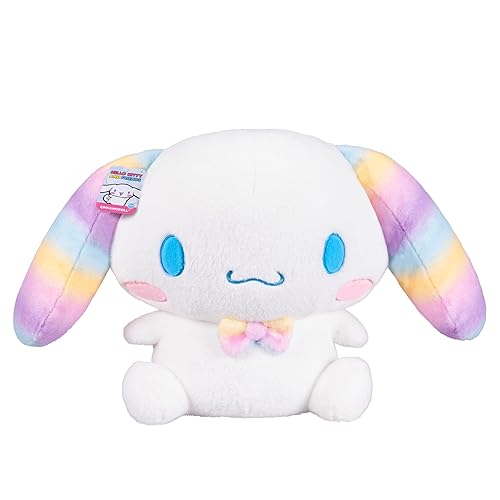 Jazwares Hello Kitty® and Friends, Cinnamoroll™ 24-inch Soft Rainbow Plush - Officially Licensed Sanrio Product from Ages 6+