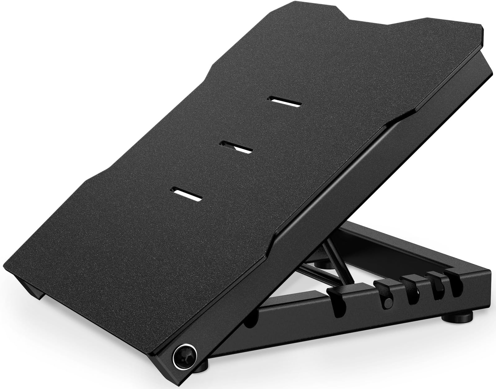 PYHIGH Steel Slant Board Calf Stretcher 600lbs Weight Capacity Squats Wedge 5 Adjustable Incline Balance Board for Foot Leg Hamstring Knees Ankle Heel Stretching Training for Home Gym