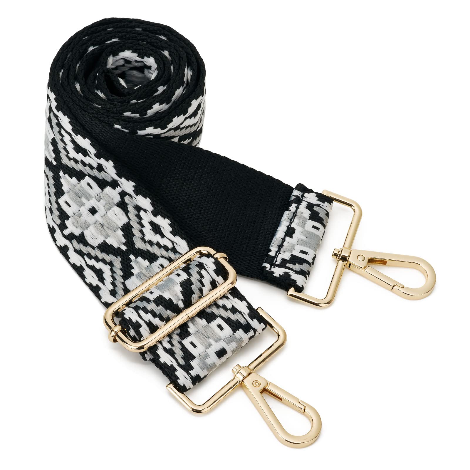 ZOOEASS Wide Shoulder Strap Adjustable Replacement Belt Crossbody Canvas Bag Handbag