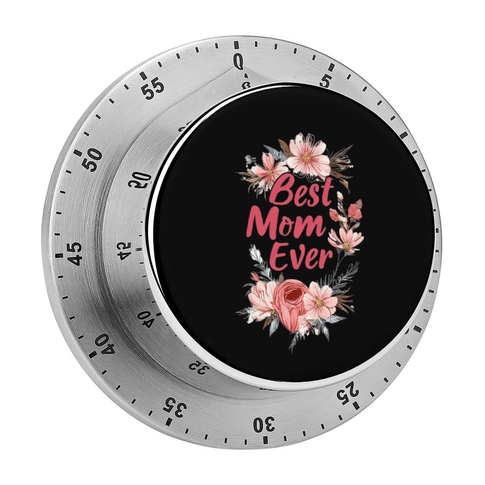 Best Mom Ever Funny Timer 60 Minute Countdown Timer Mechanical Time Management Tool for Kitchen Work