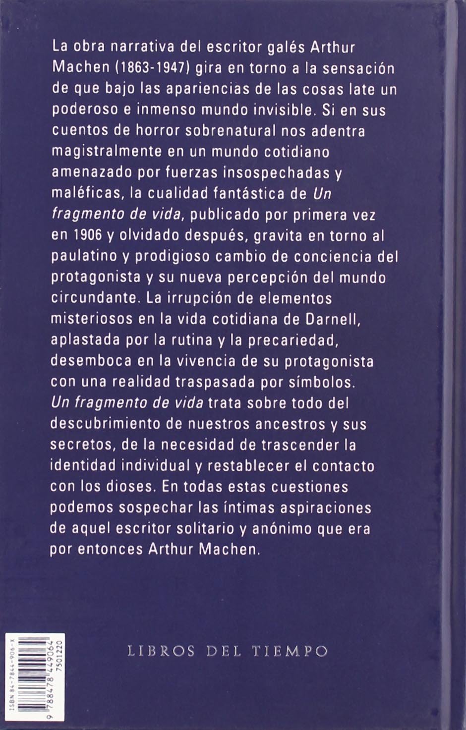 Un fragmento de vida: 220 (Libros del Tiempo)