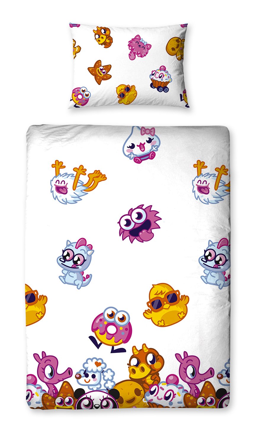 Character World Moshi Monsters Moshlings Single Rotary Duvet Set