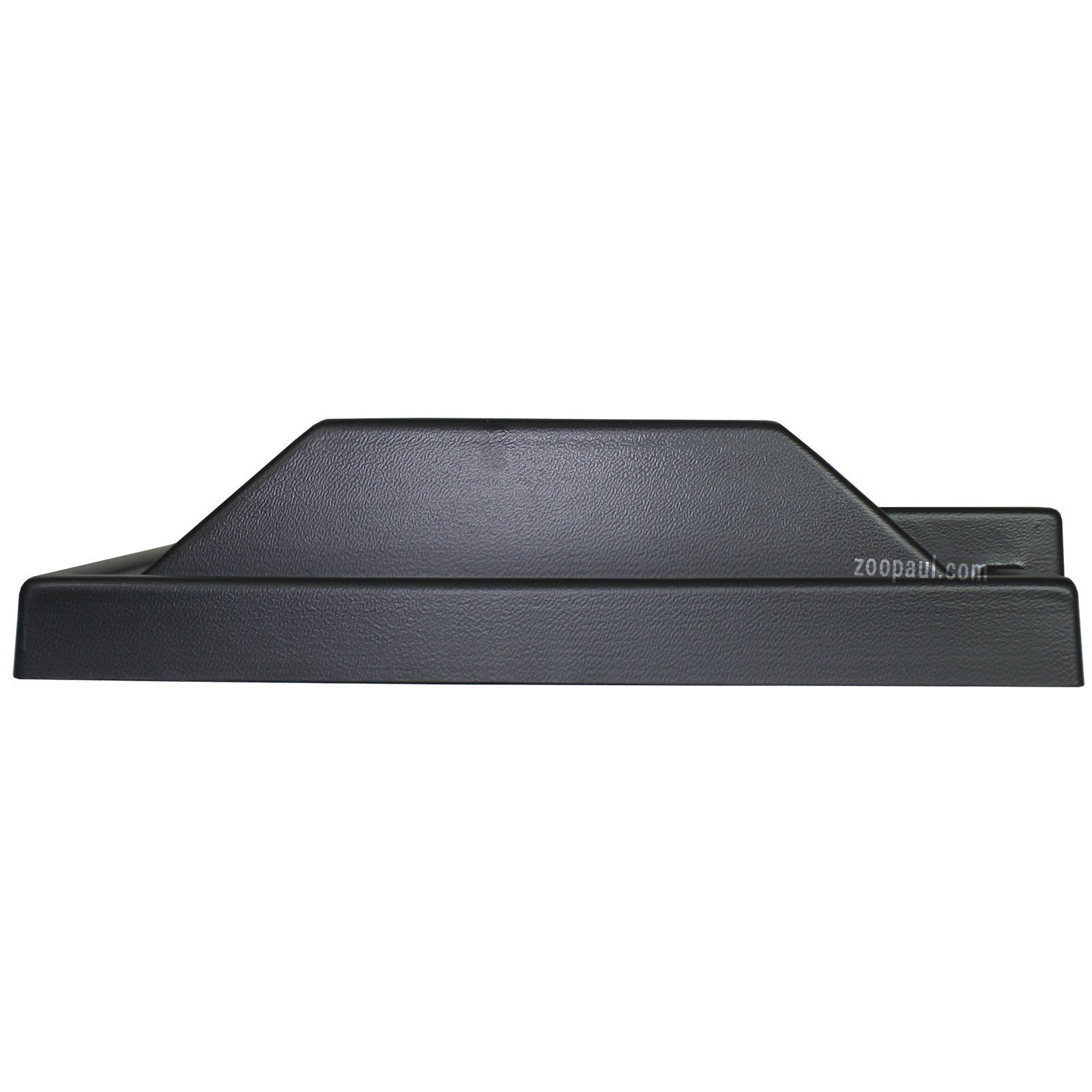 ZooPaul LED 80x35 cm Aquarium Terrarium Abdeckung Beleuchtung Deckel schwarz Lux