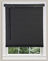Vista 10 de PowerSellerUSA Persianas de ventana inalámbricas con listones de 1 pulgada, 64 pulgadas de largo x 24 pulgadas de ancho, patrón sólido, de vinilo