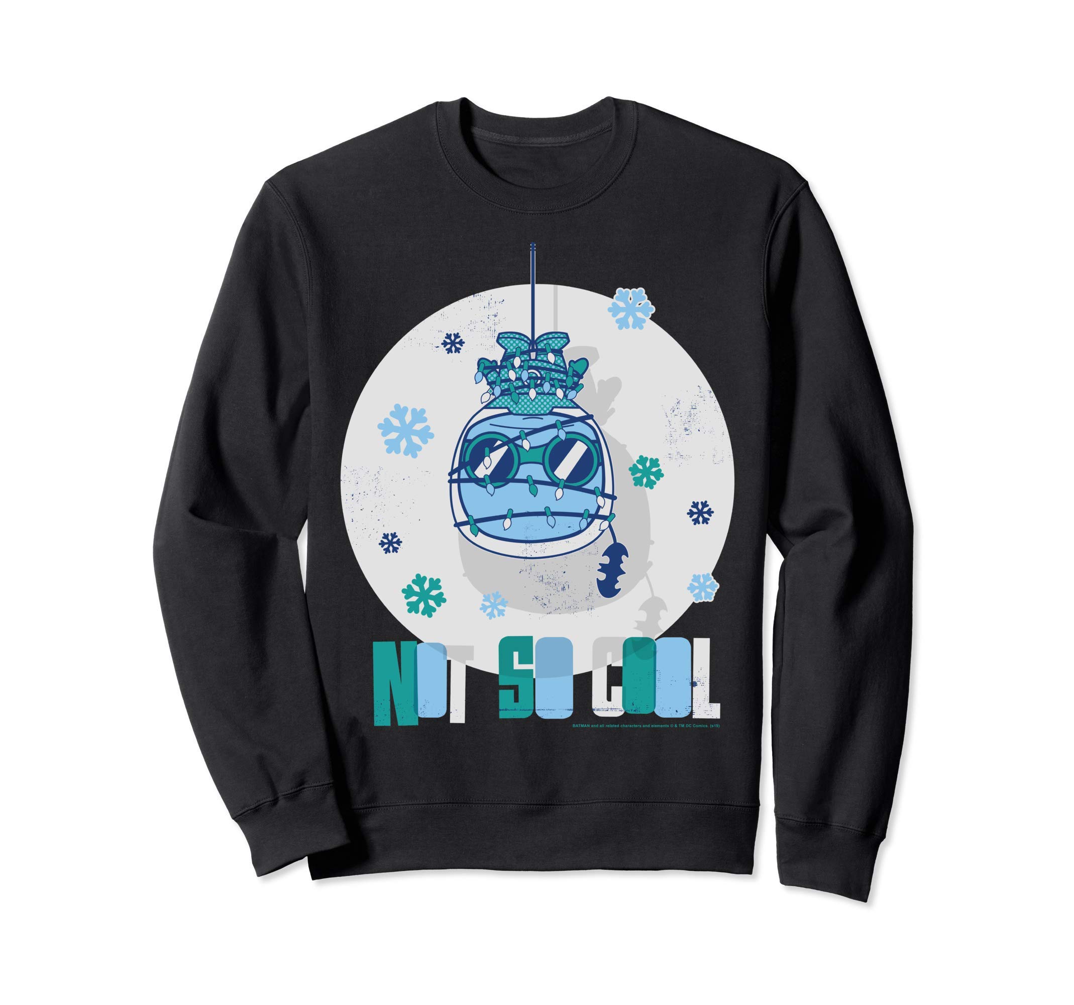 dc comicsMr. Freeze Not So Cool Christmas Sweatshirt