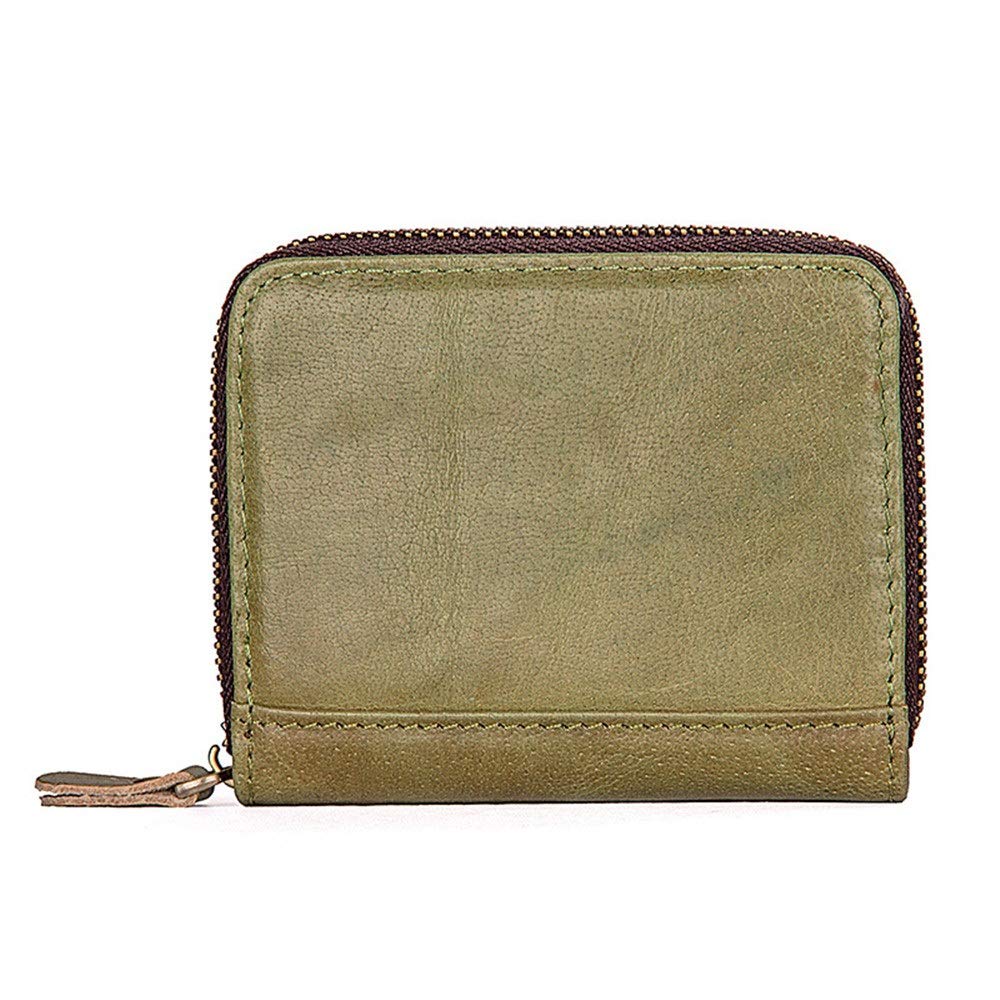 Short Men's Wallet – Leather Card Purse With Coin Pocket, Multifunction Organizer, Clutch Style, Coffee Brown - View #7
