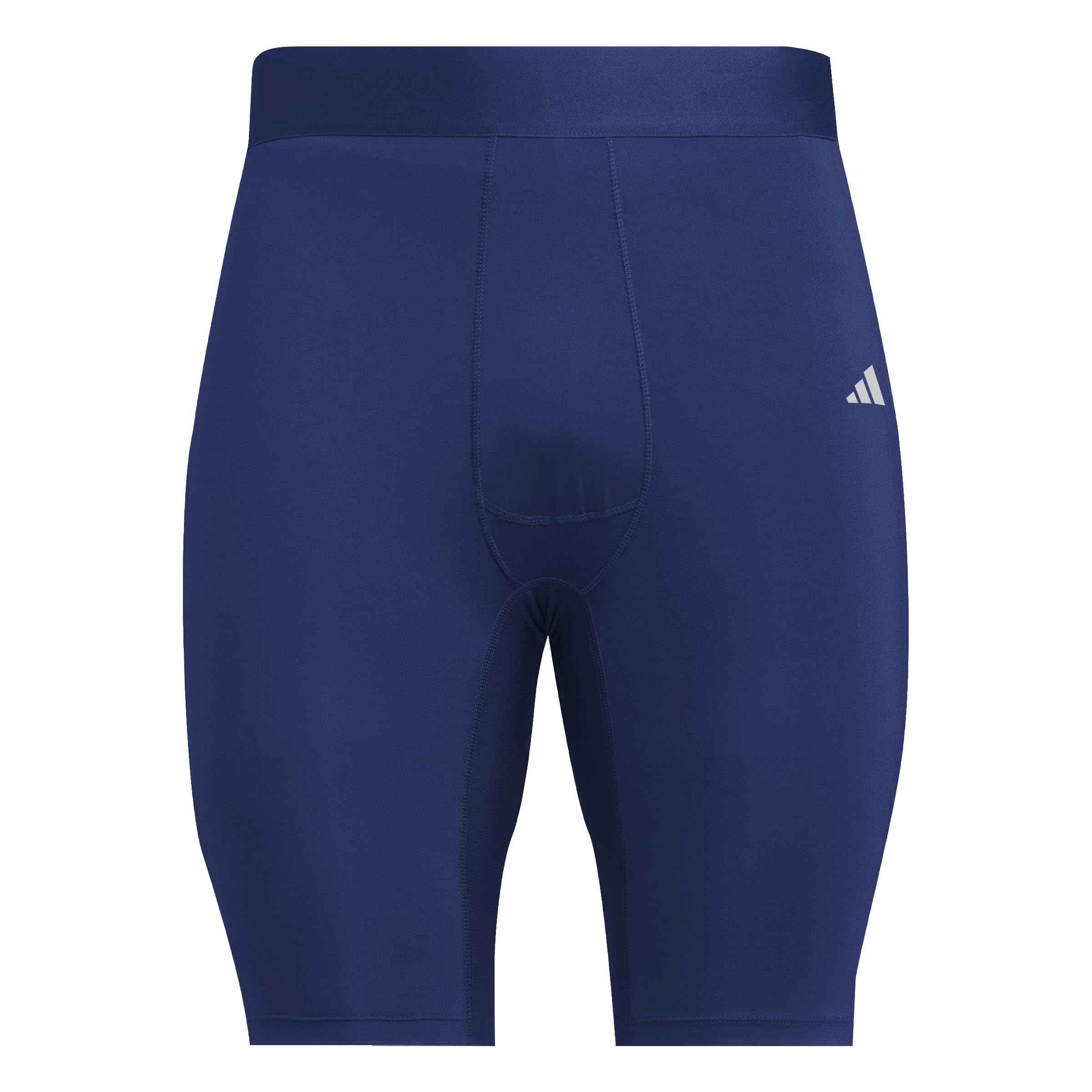 adidas Men's Techfit Short Tight Men Tights, team navy blue 2, XXL