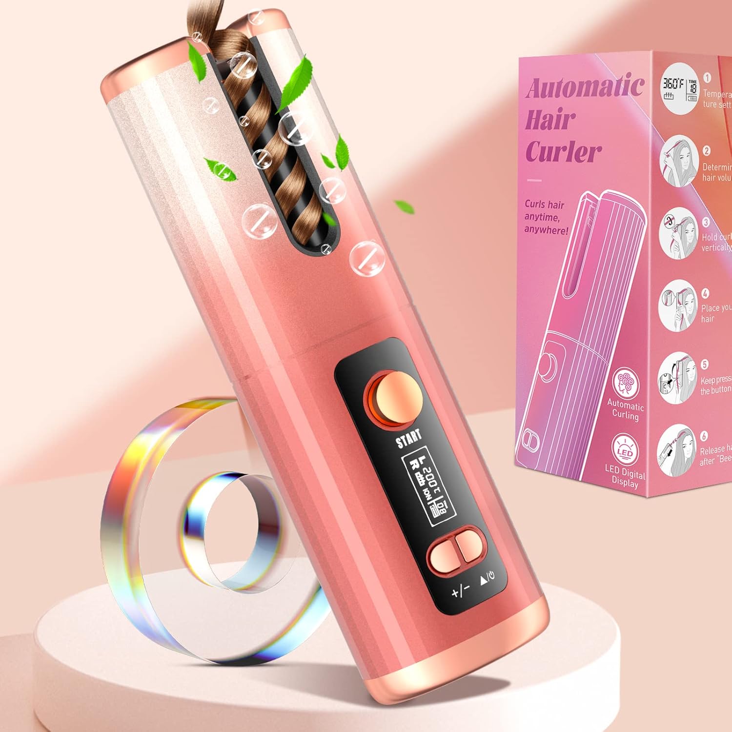 Detailed Cordless Curling Iron Photo Concept Detailed Cordless Curling Iron Photo Concept