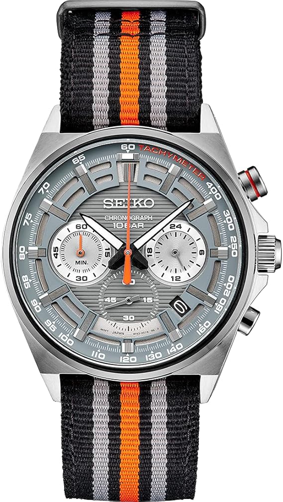 Mens Essentials Chrono SS Gray