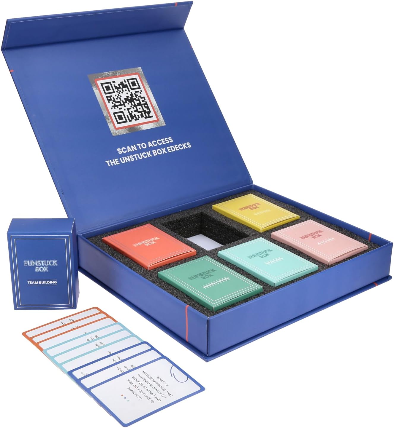 for Teams - 6 Professional Development Card Decks, Management Training Set, Team Building and Leadership Toolkit