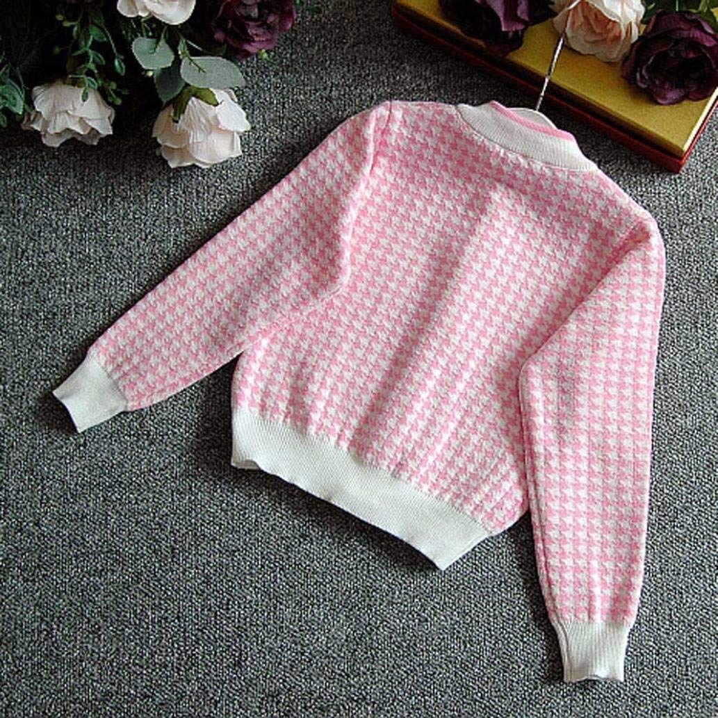 CM C&M WODRO Vestito da bambina Autunno Inverno Bambino Bambini Plaid Maglione Lavorato A Maglia Vestito Set Delle Ragazze Delle Neonate Cappotto